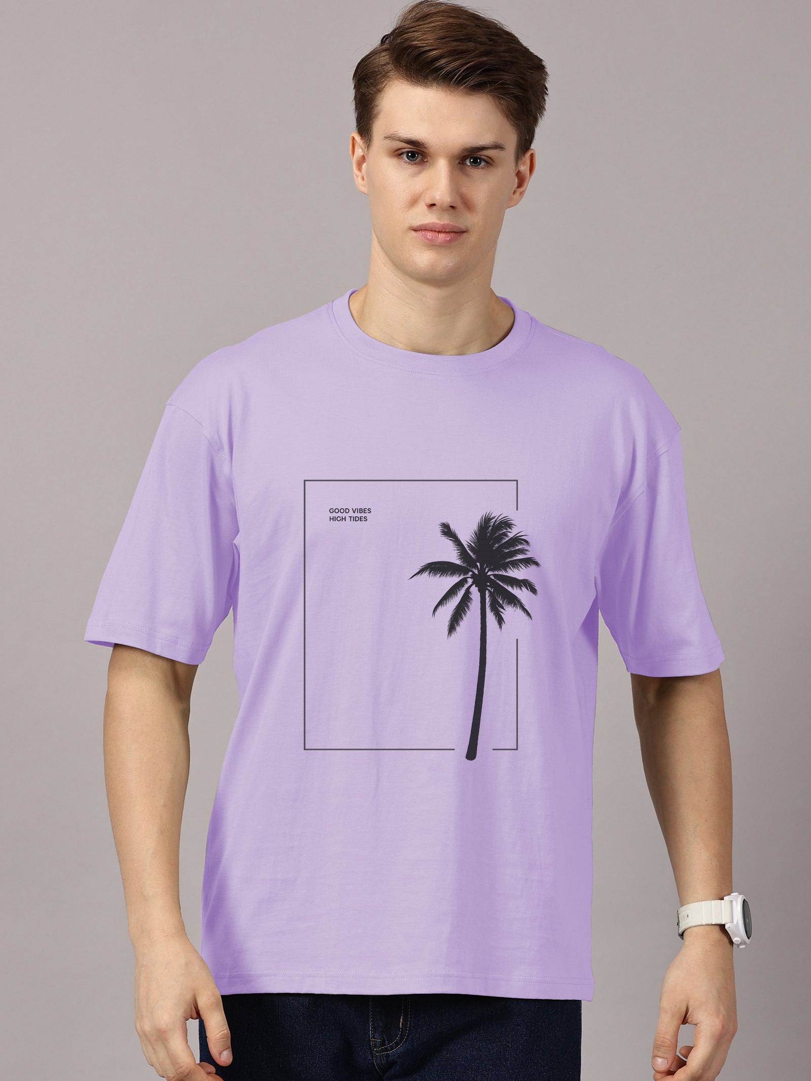 Oversized : Printed T-Shirt