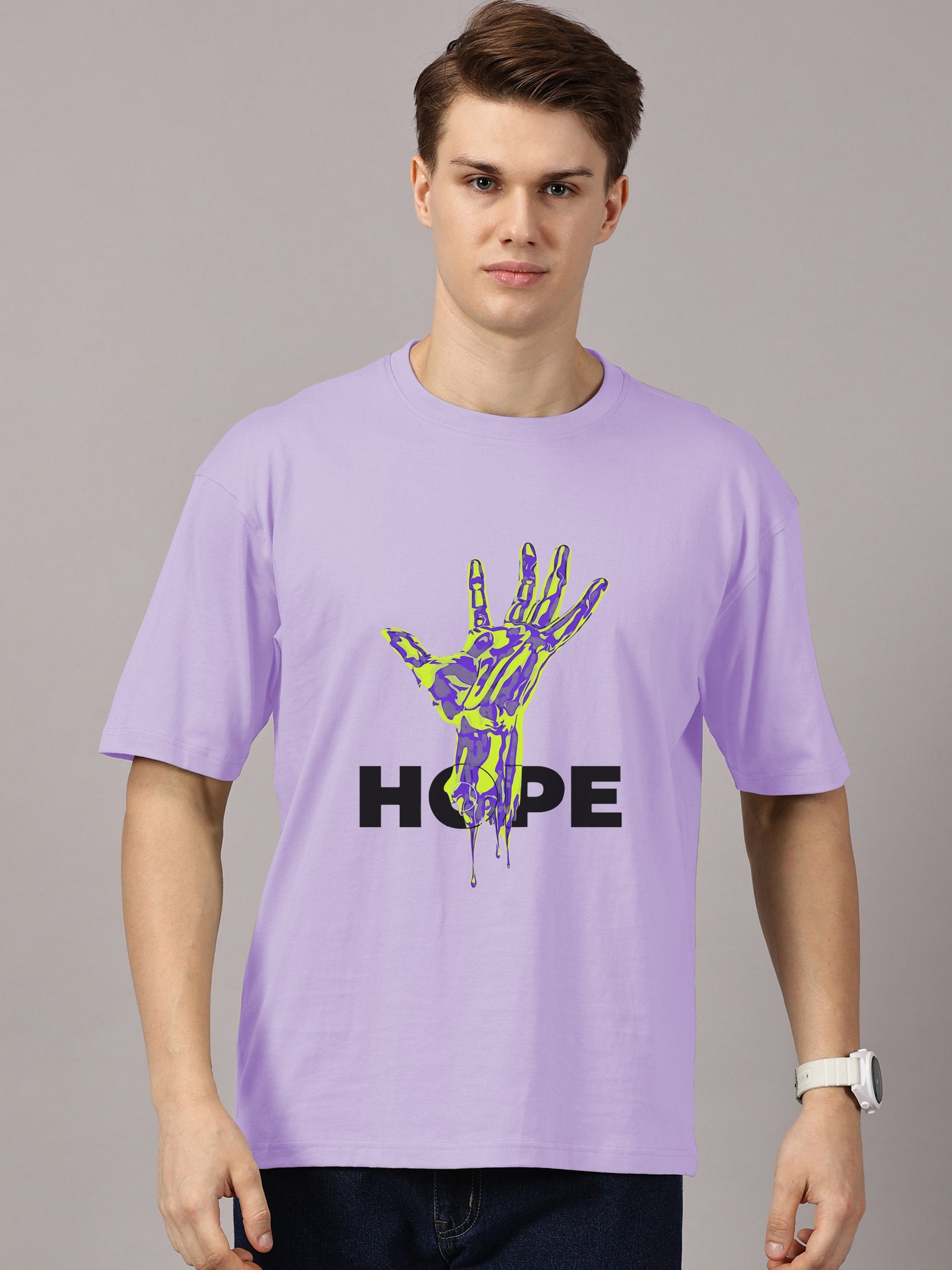 Oversized : Printed T-Shirt