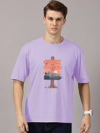 Oversized : Printed T-Shirt