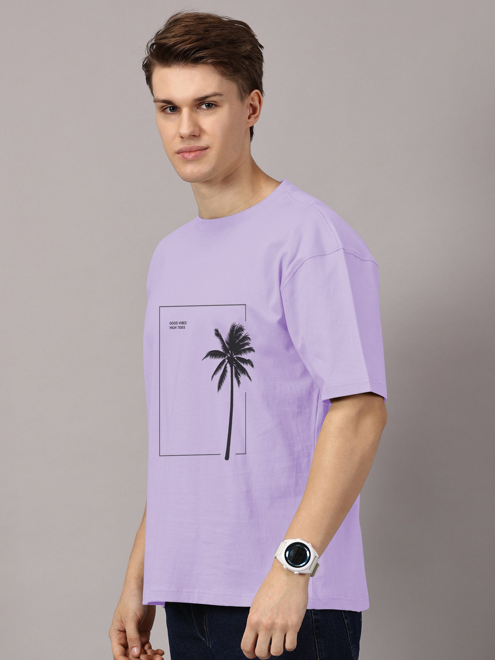 Oversized : Printed T-Shirt