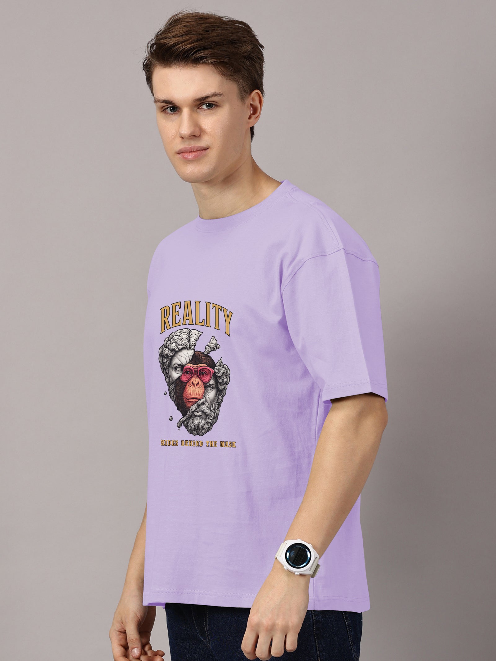 Oversized : Printed T-Shirt
