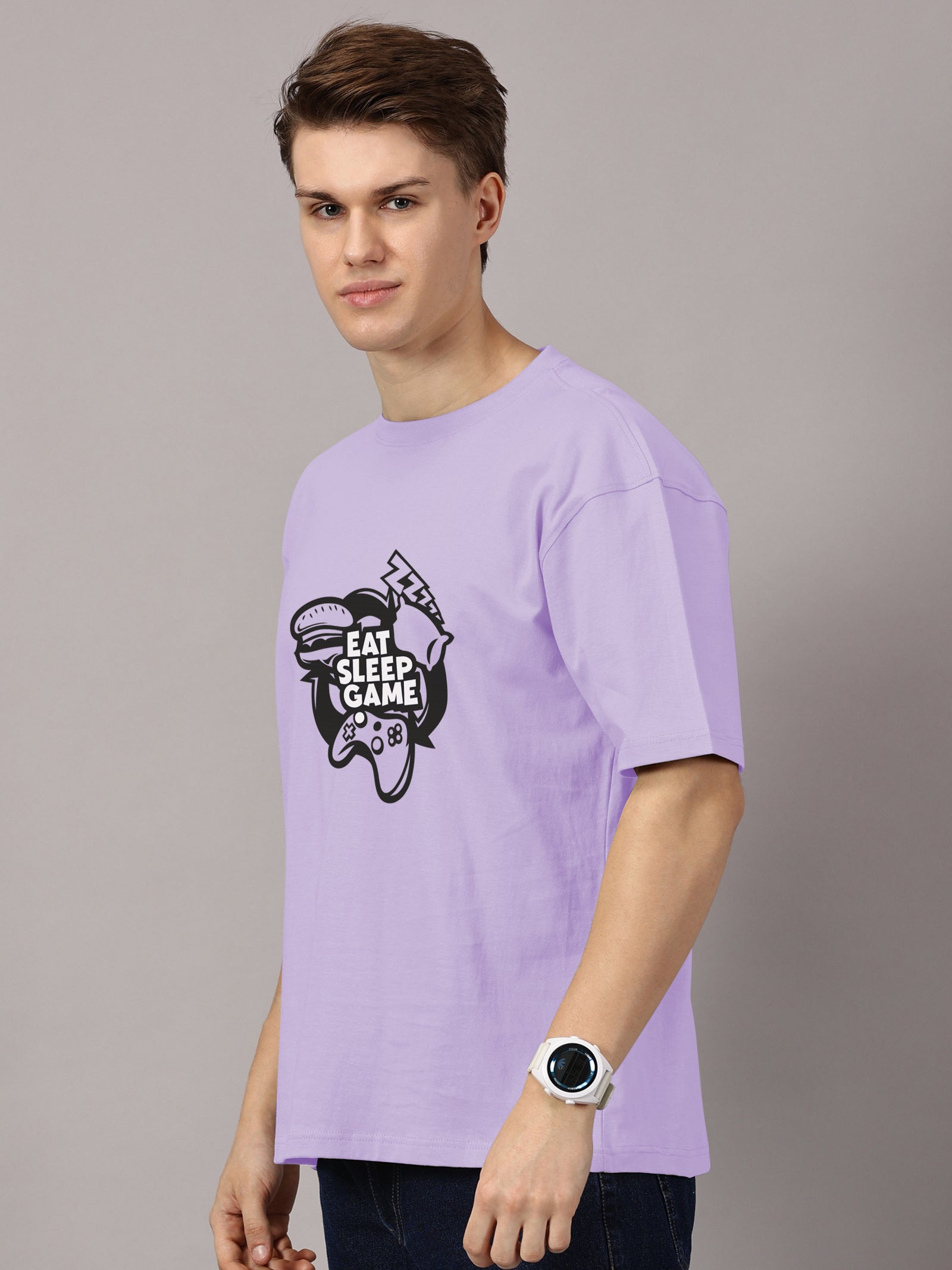 Oversized : Printed T-Shirt