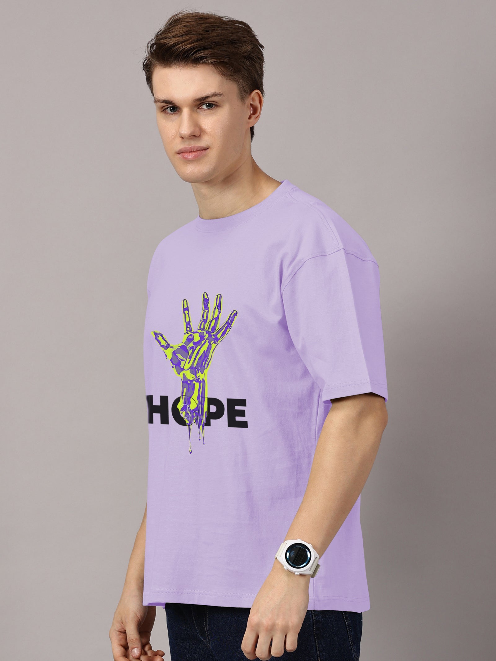 Oversized : Printed T-Shirt
