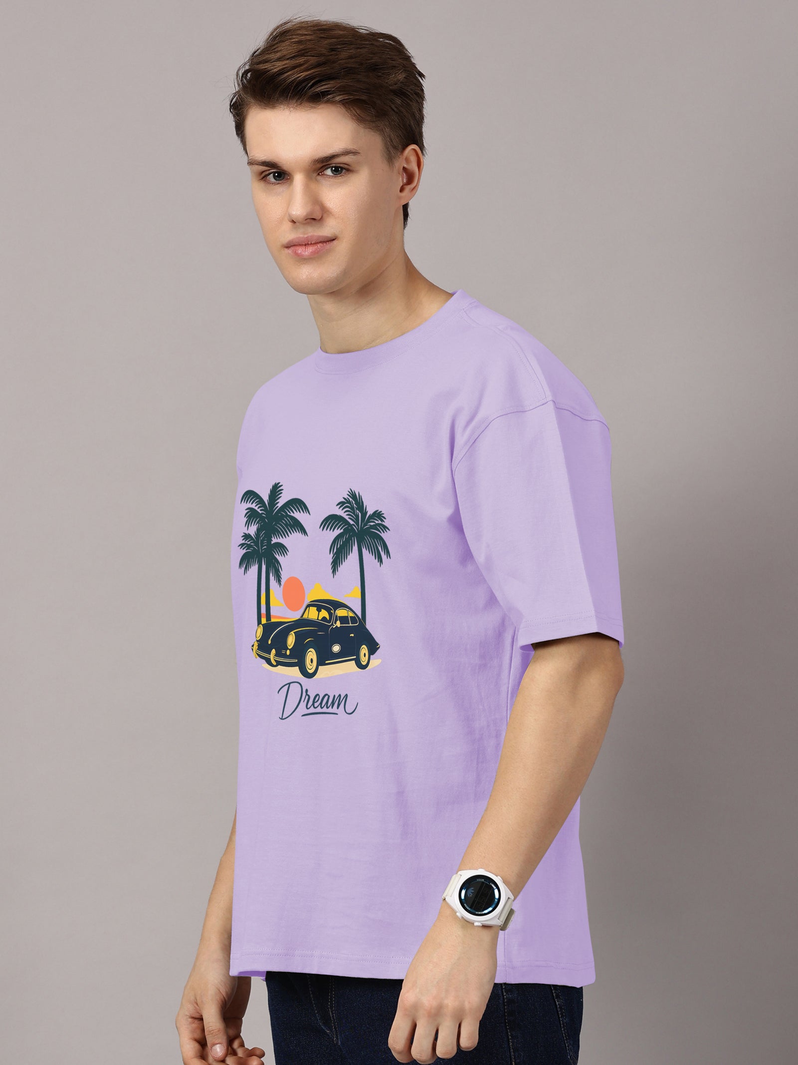 Oversized : Printed T-Shirt
