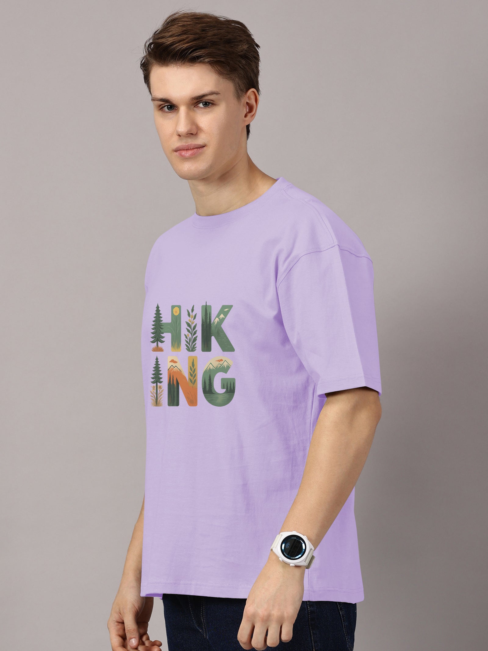 Oversized : Printed T-Shirt