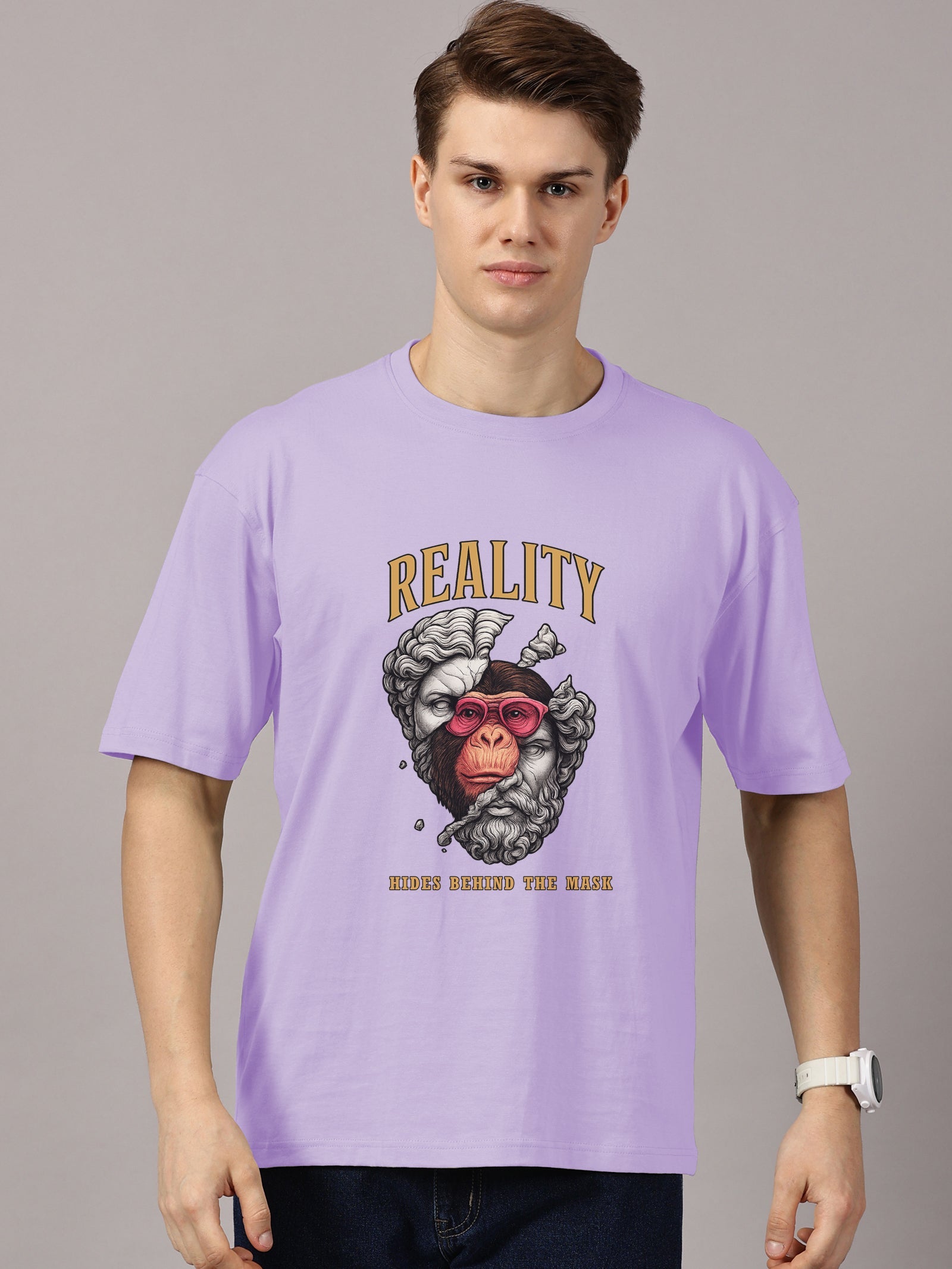 Oversized : Printed T-Shirt