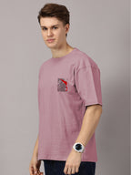 Oversized : Lion Power Printed T-Shirt