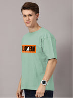 Oversized : Lion Heart Printed T-Shirt