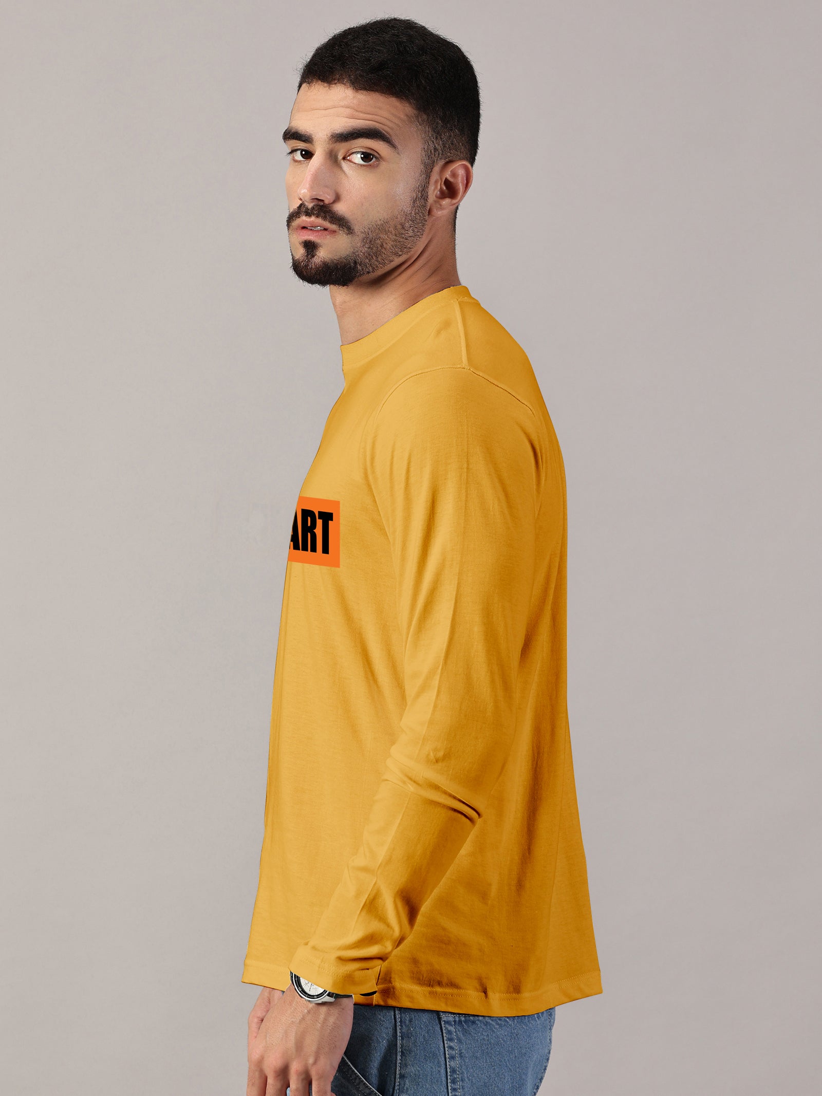Basics : Lion Heart Printed T-Shirt