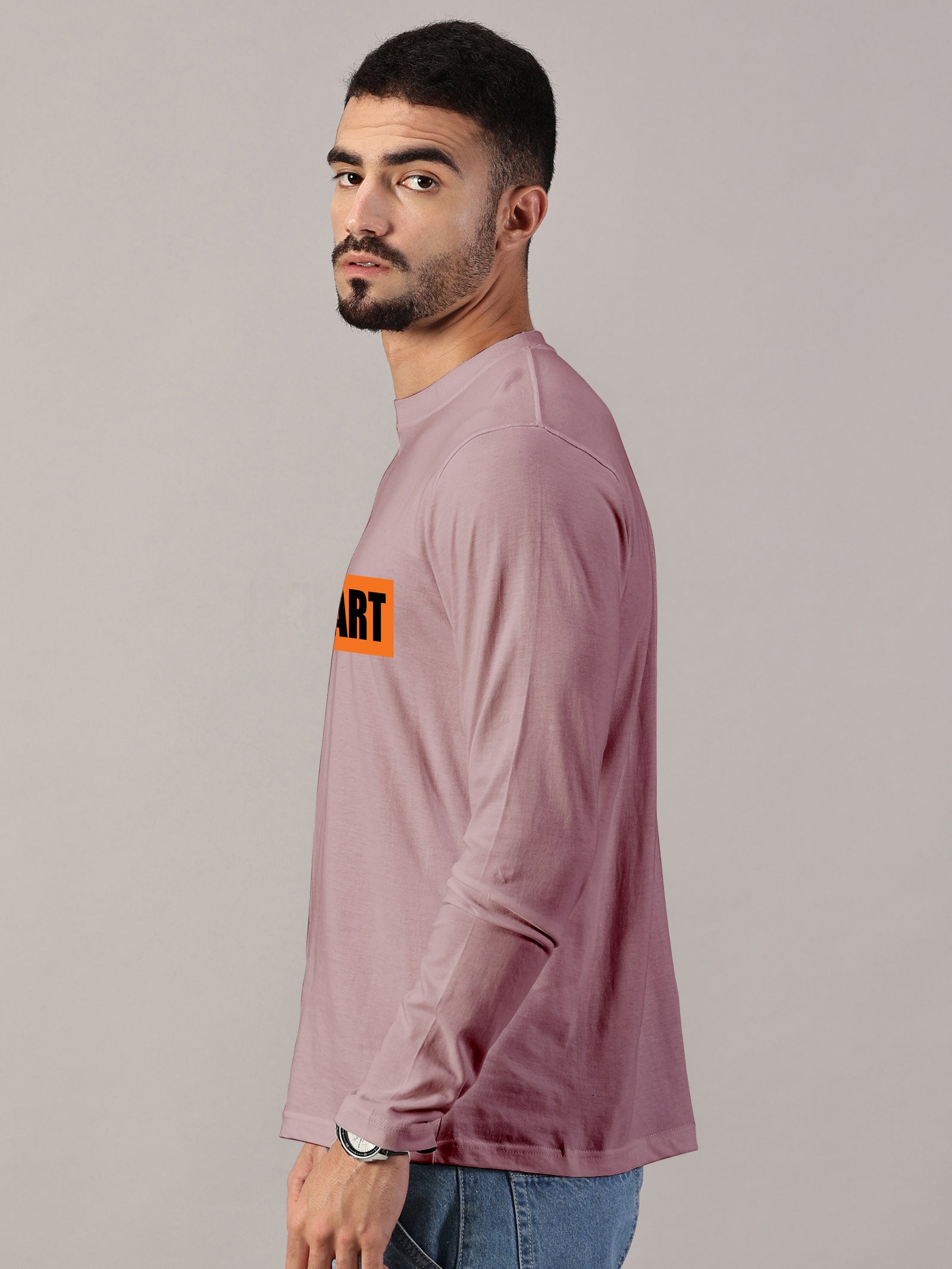 Basics : Lion Heart Printed T-Shirt