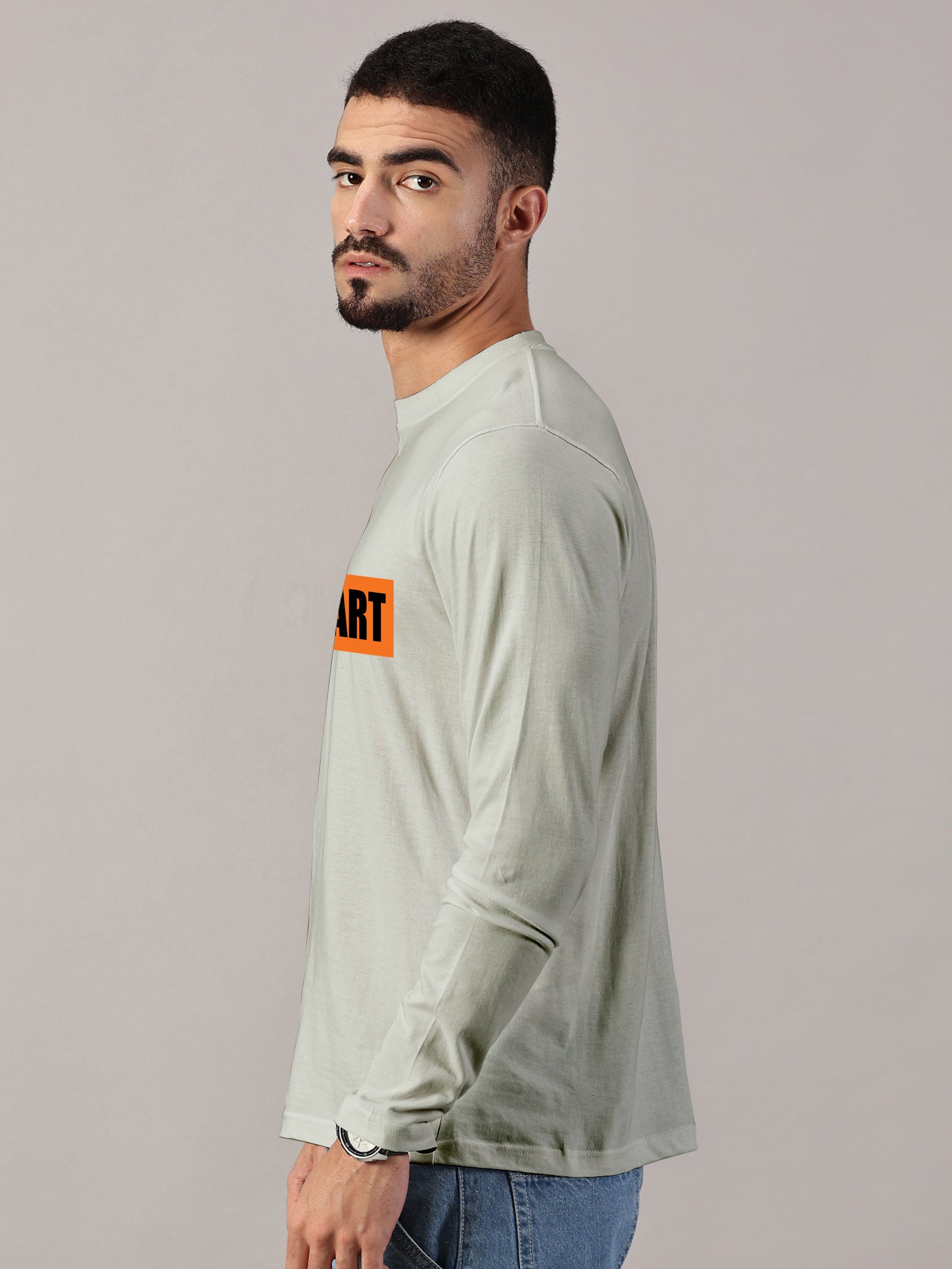 Basics : Lion Heart Printed T-Shirt