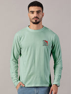 Basic Full sleeve : Lion Power Printed T-Shirt
