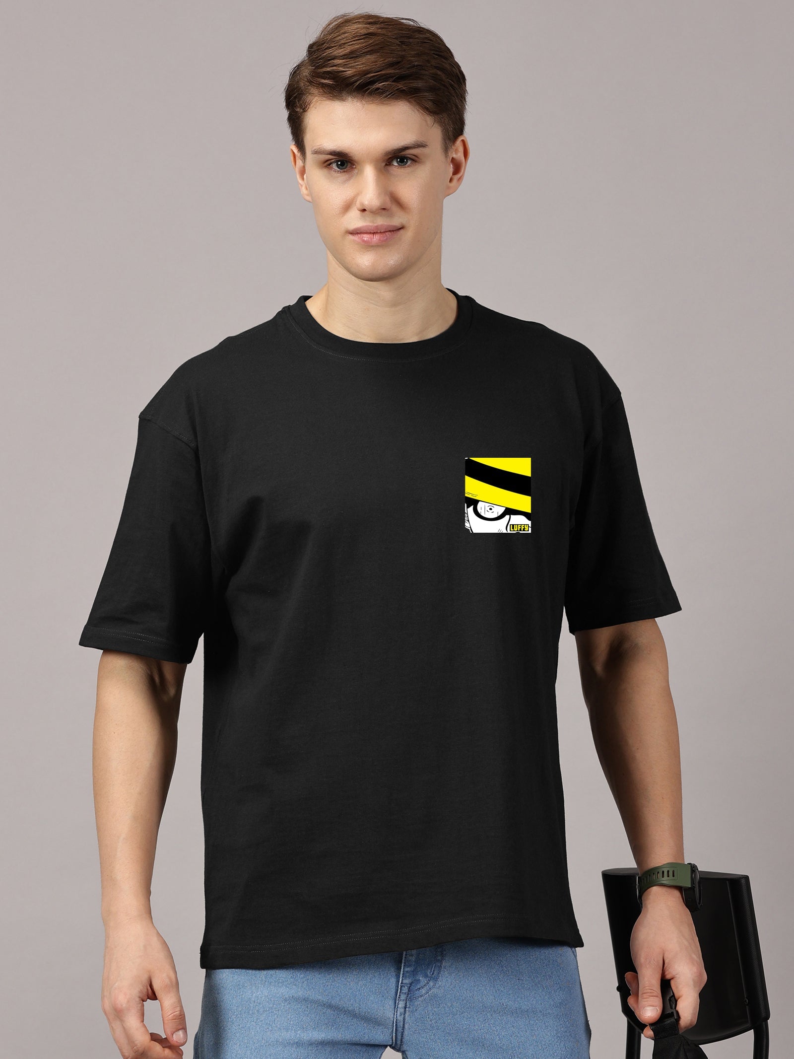 Oversized : Luffy Printed T-Shirt