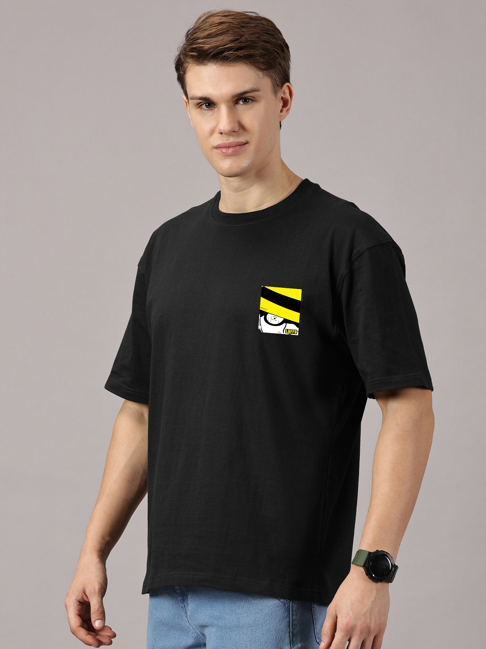 Oversized : Luffy Printed T-Shirt