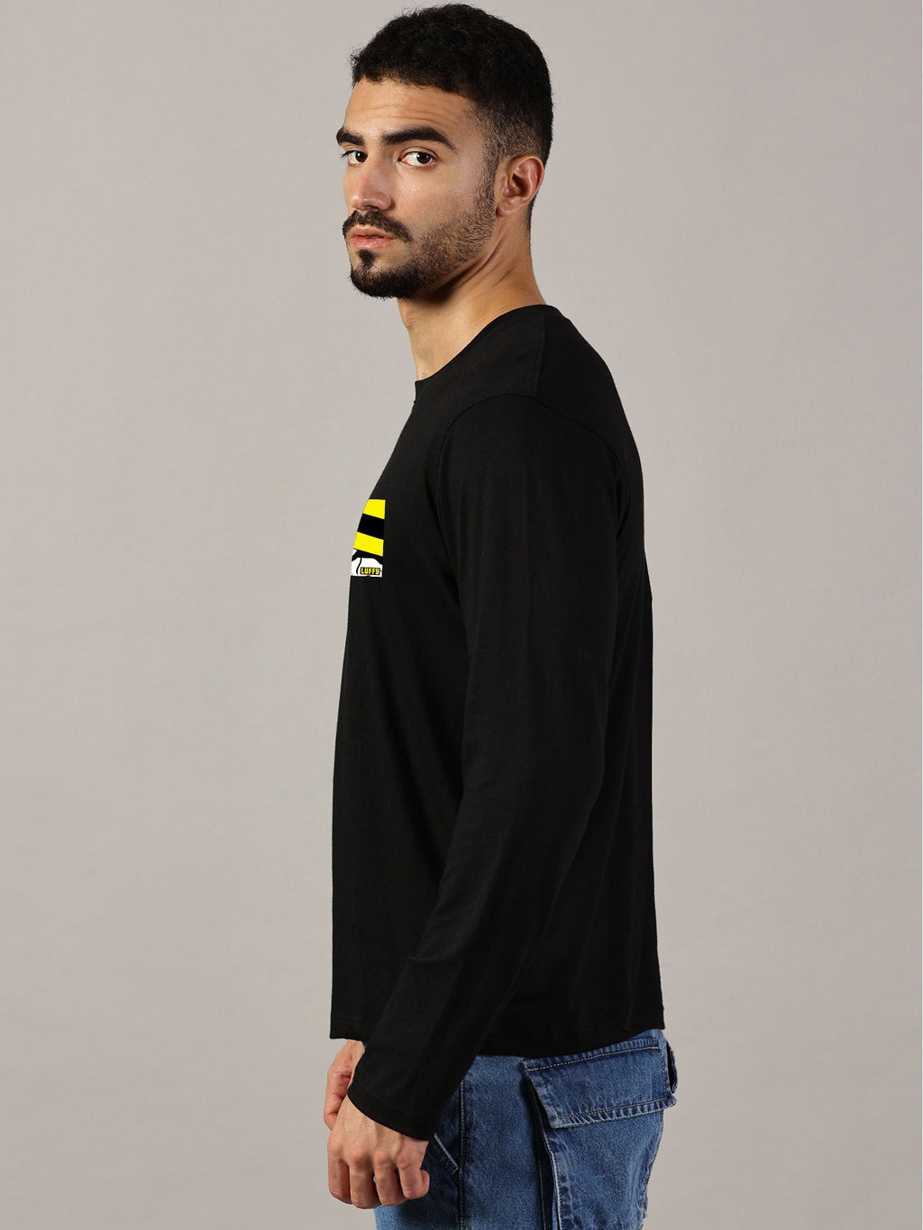 Basic Full sleeve : Luffy Printed T-Shirt
