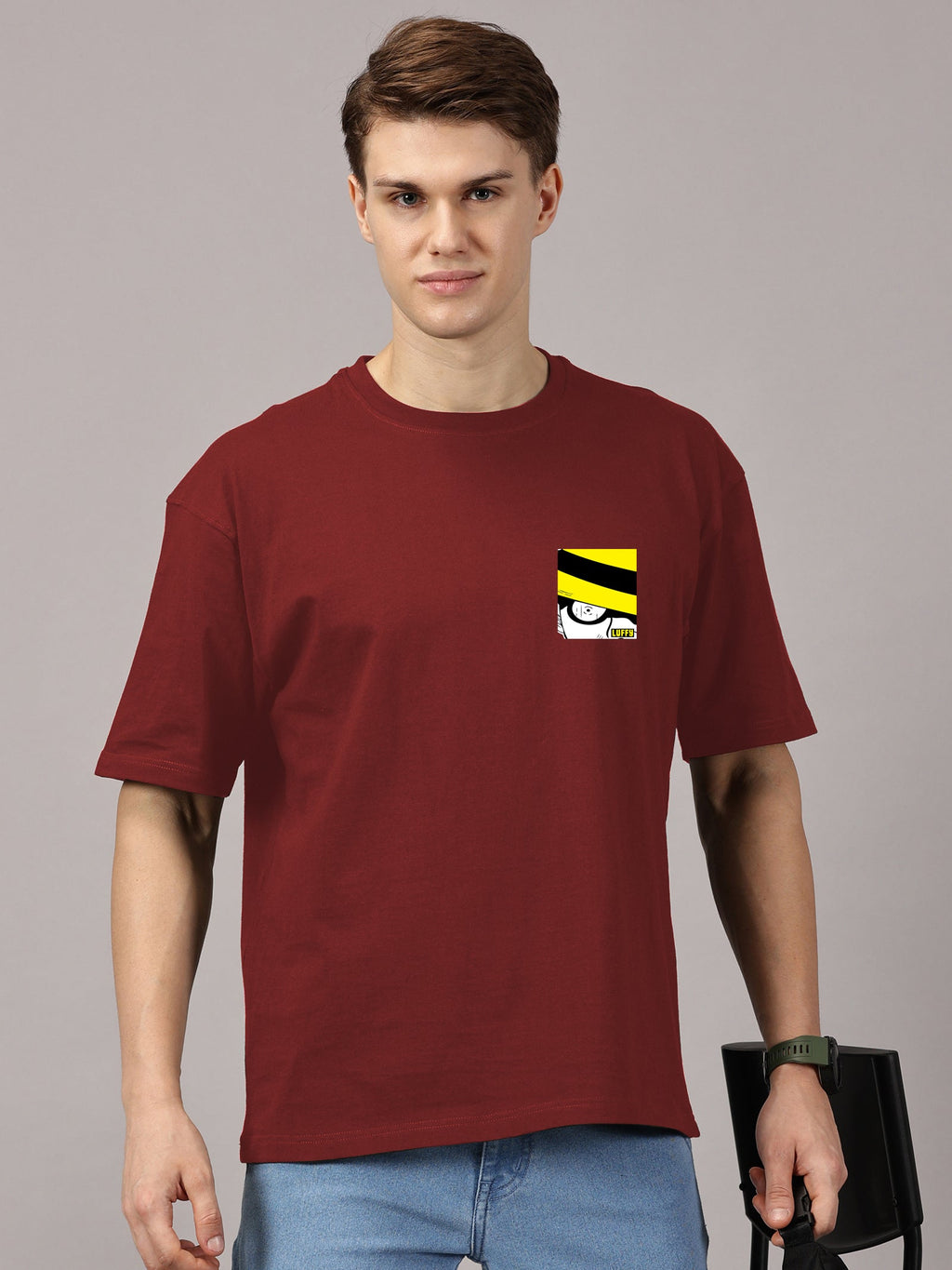 Oversized : Luffy Printed T-Shirt