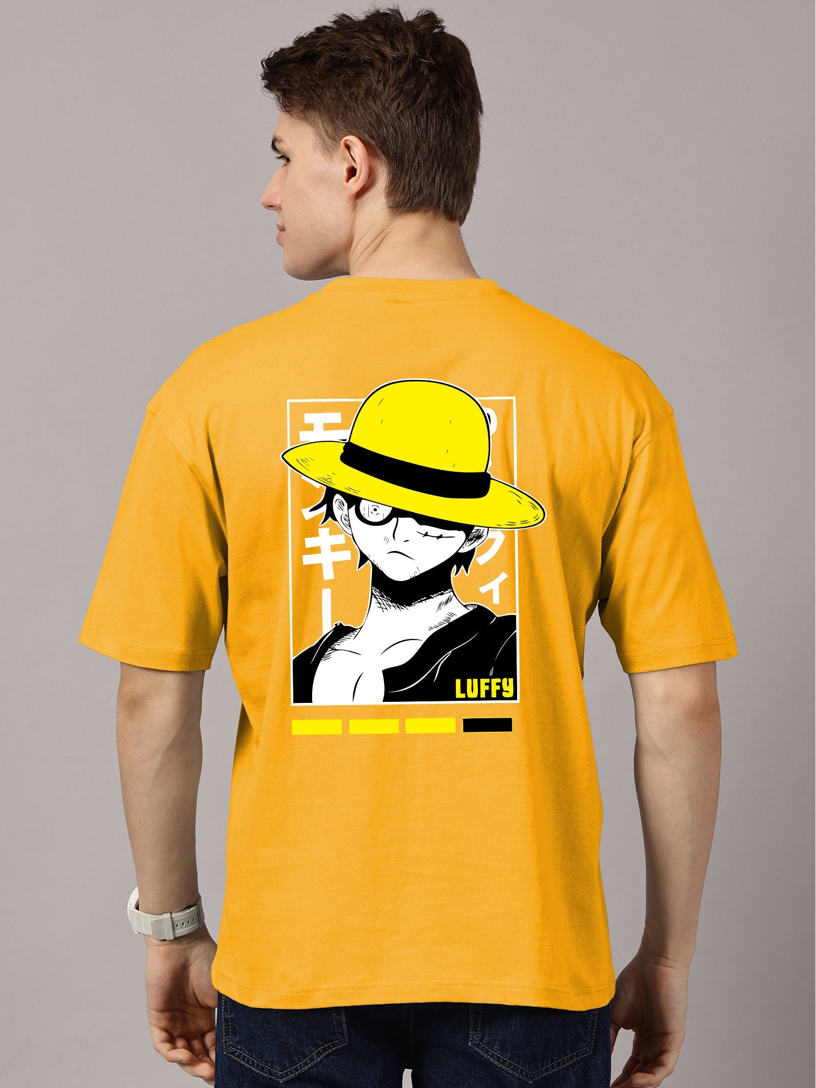 Oversized : Luffy Printed T-Shirt
