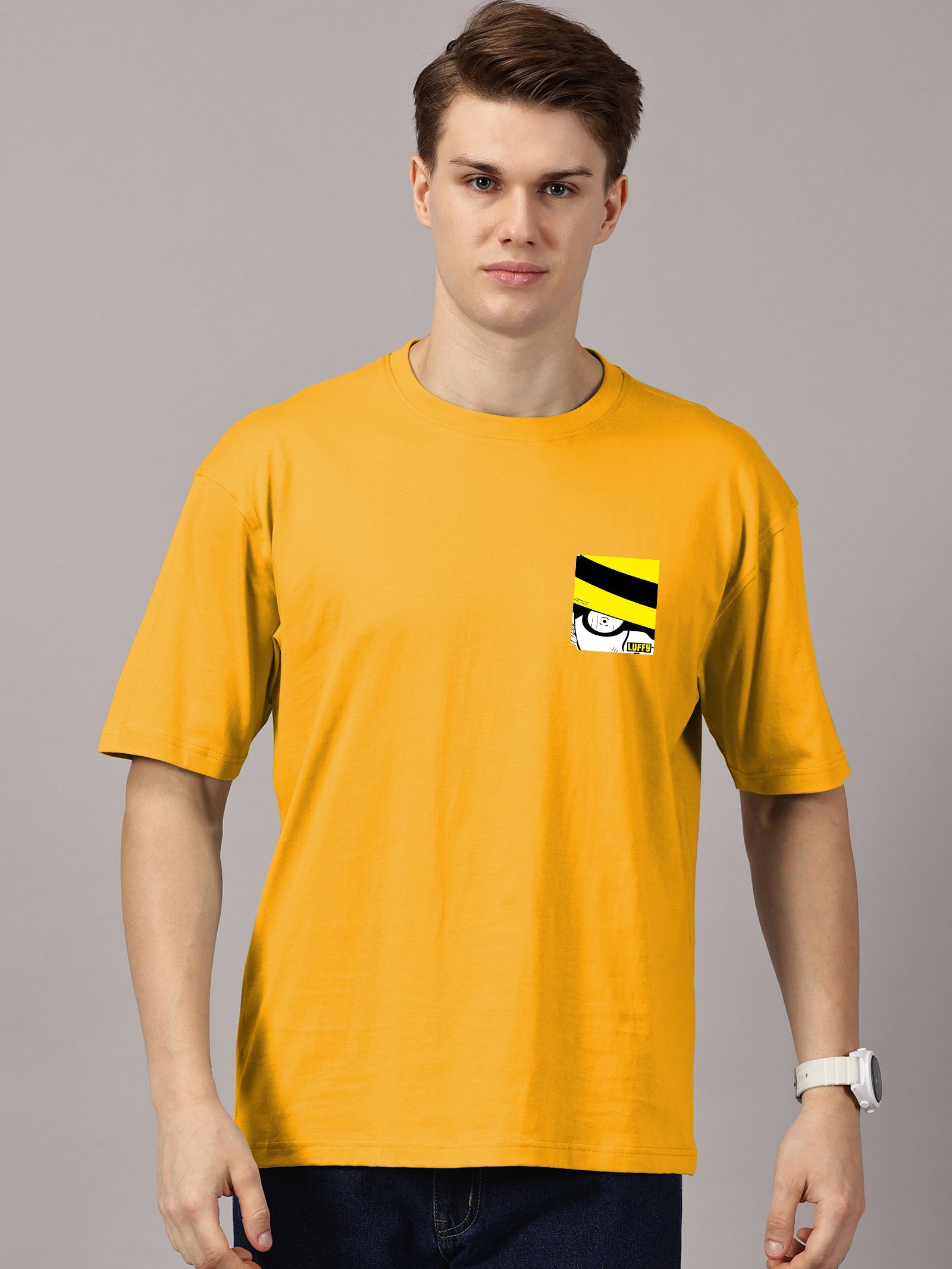 Oversized : Luffy Printed T-Shirt