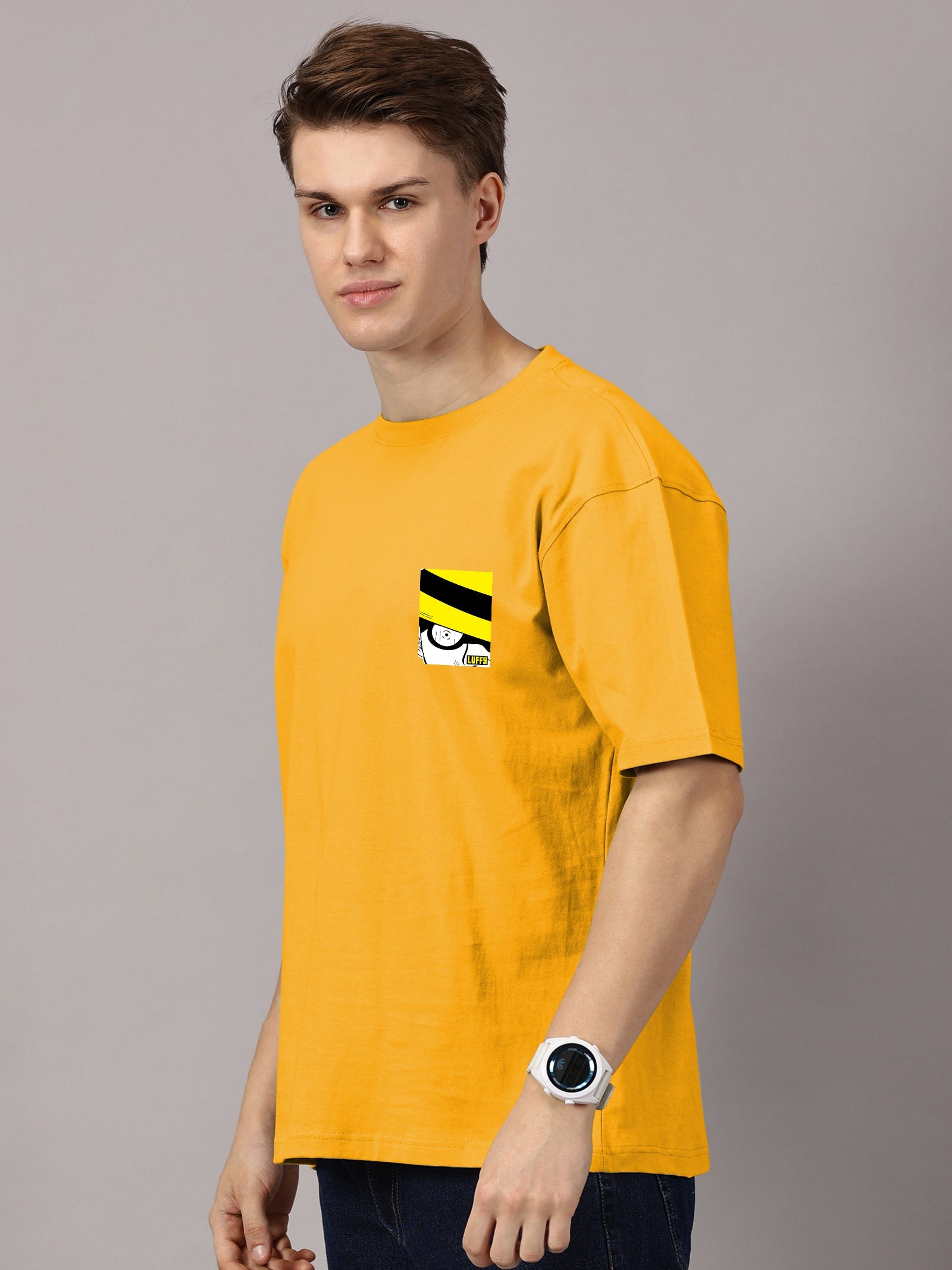 Oversized : Luffy Printed T-Shirt