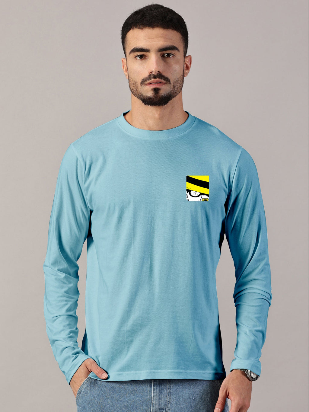 Basic Full sleeve : Luffy Printed T-Shirt