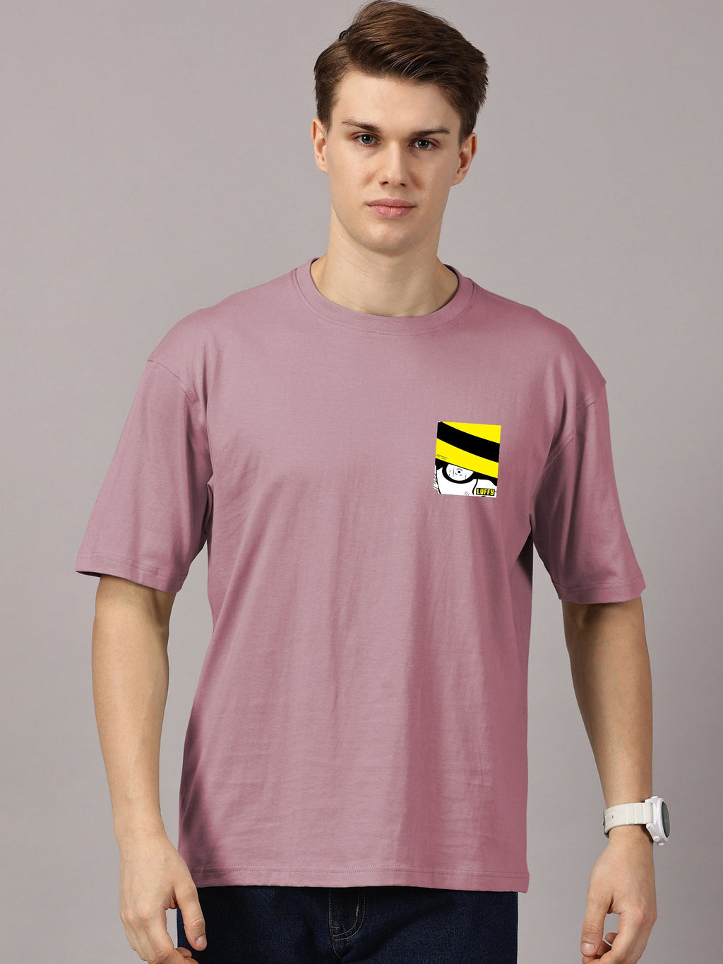 Oversized : Luffy Printed T-Shirt