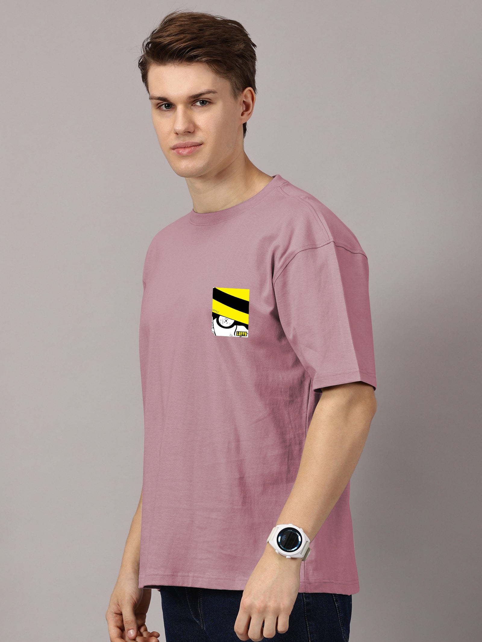 Oversized : Luffy Printed T-Shirt