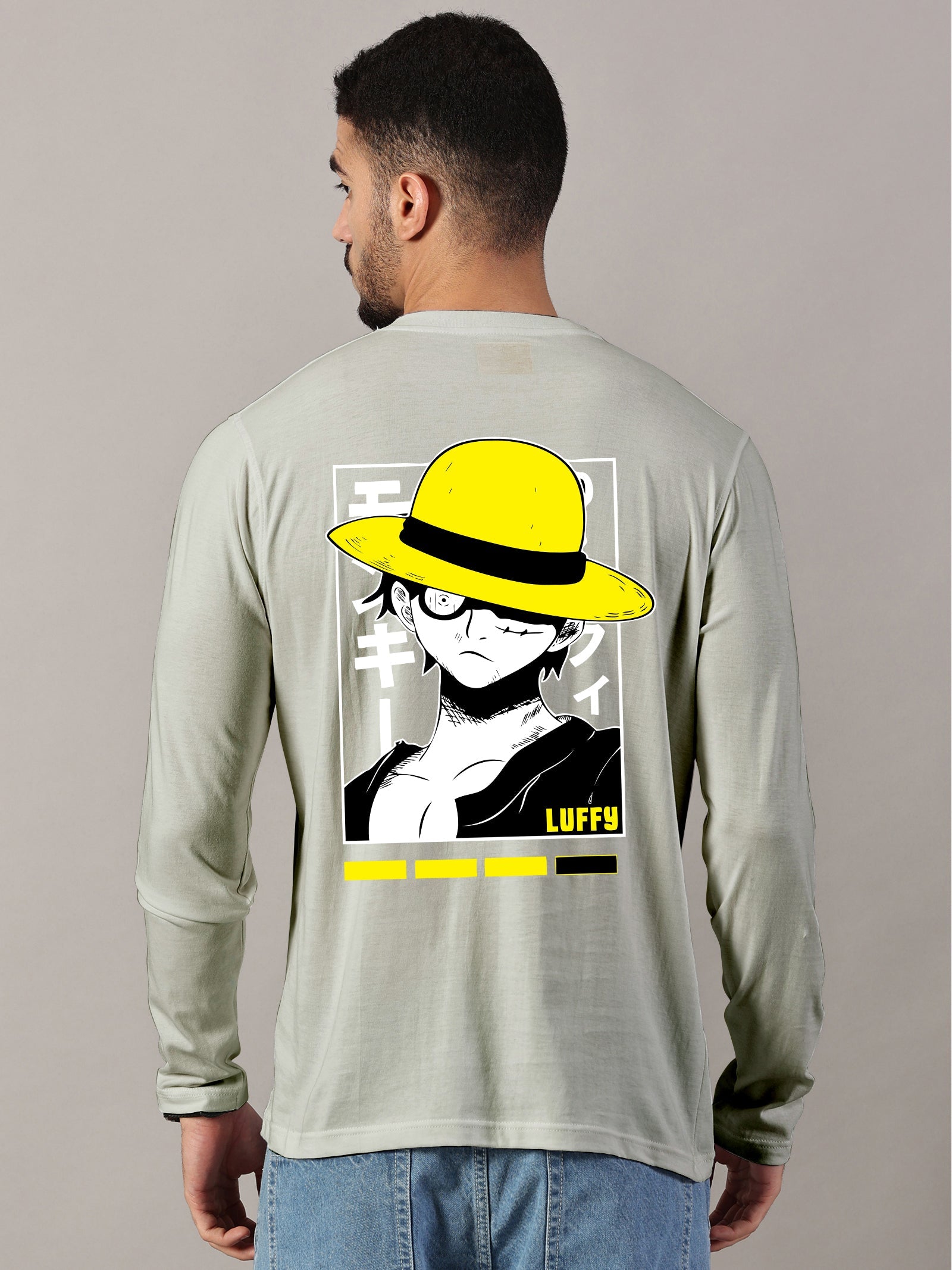 Basic Full sleeve : Luffy Printed T-Shirt