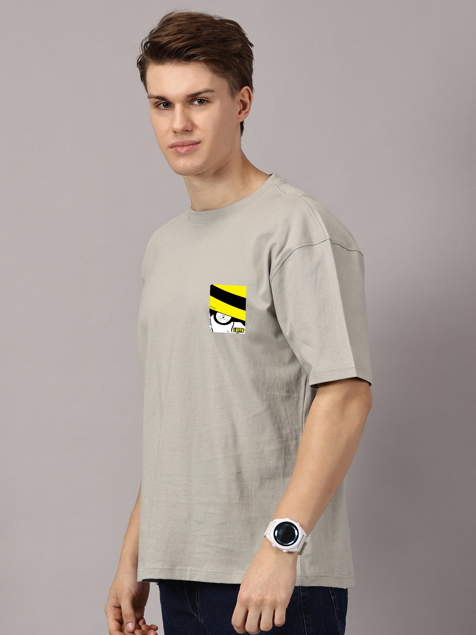 Oversized : Luffy Printed T-Shirt