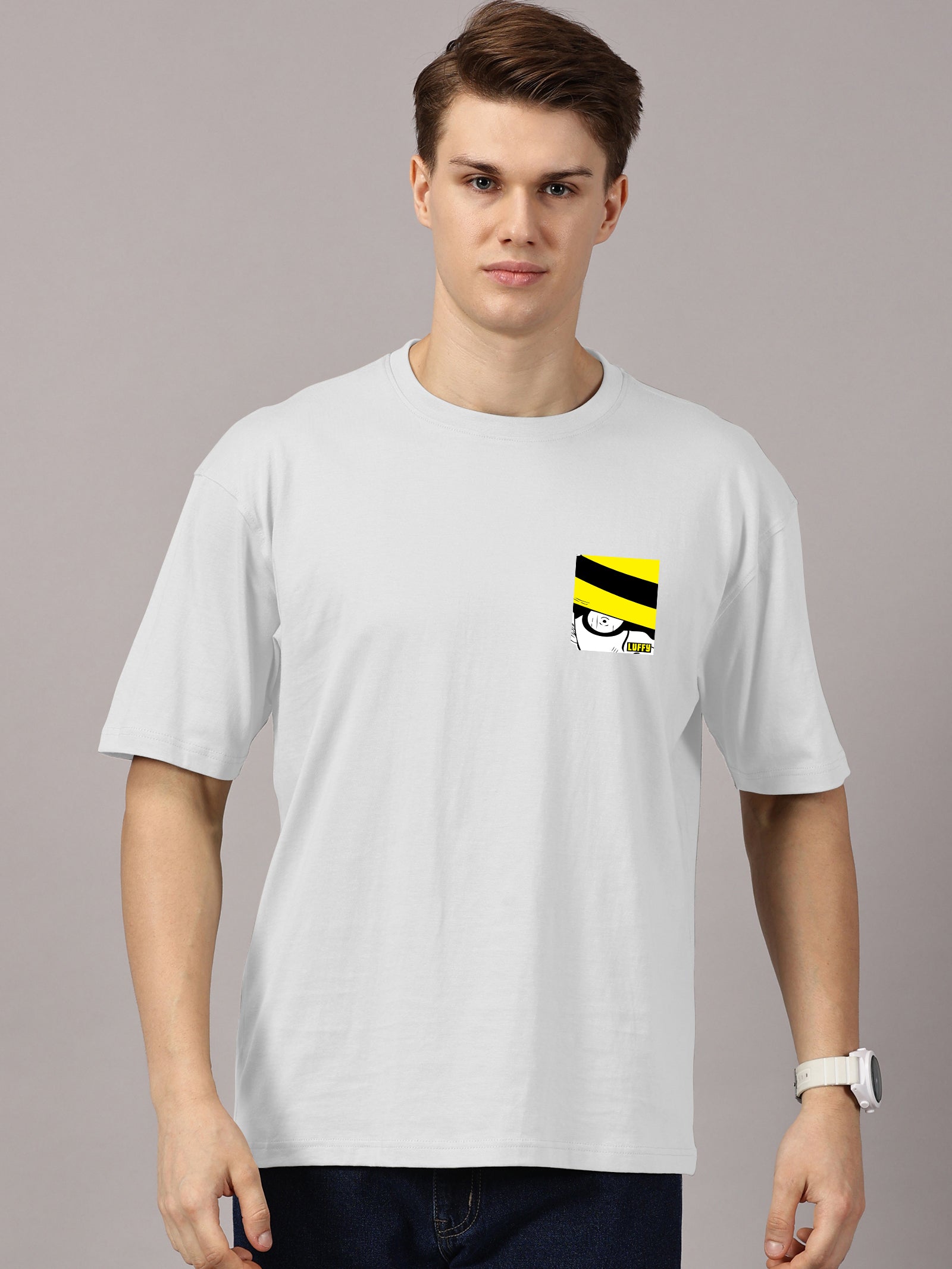 Oversized : Luffy Printed T-Shirt