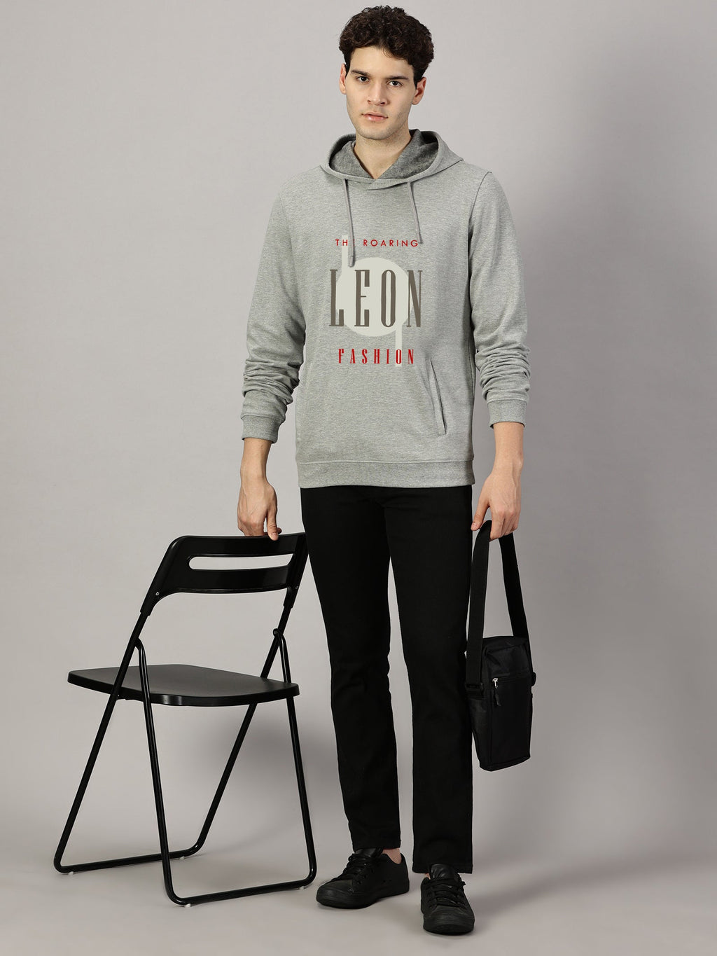 Sweatshirt : Leon Fashion Printed Hoodie