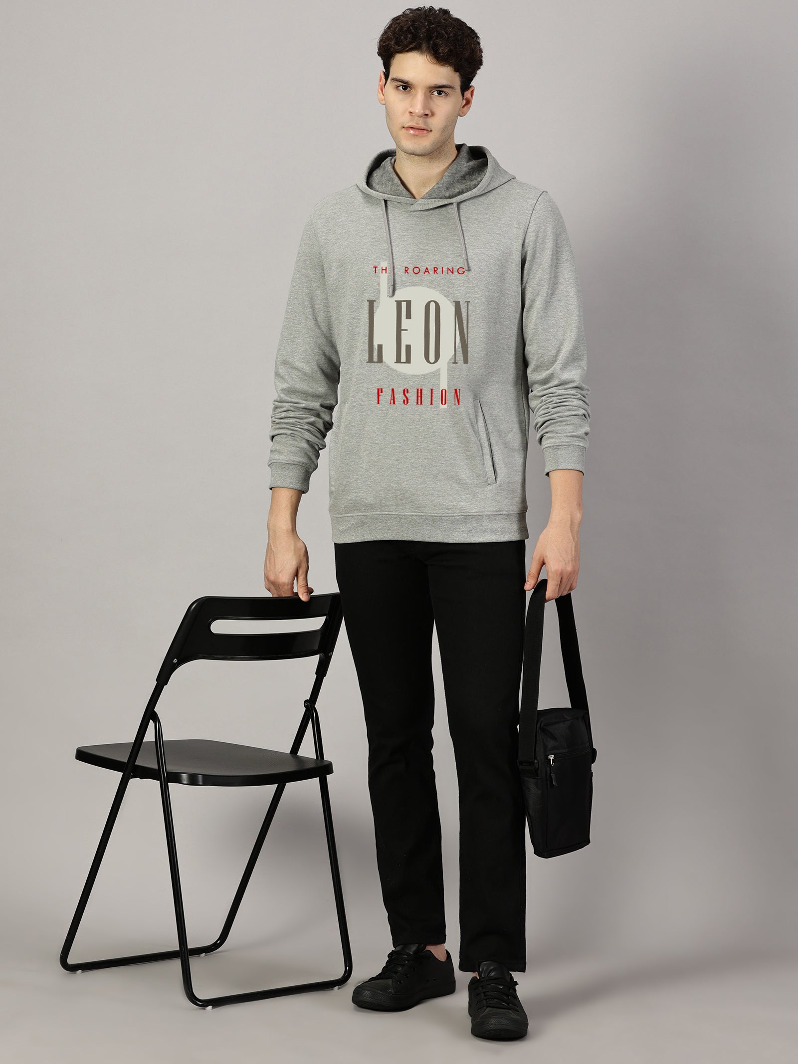Sweatshirt : Leon Fashion Printed Hoodie