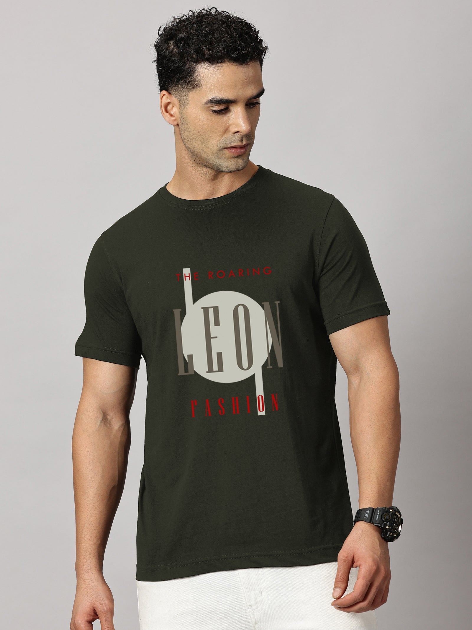 Basics : Leon Fashion Printed T-Shirt