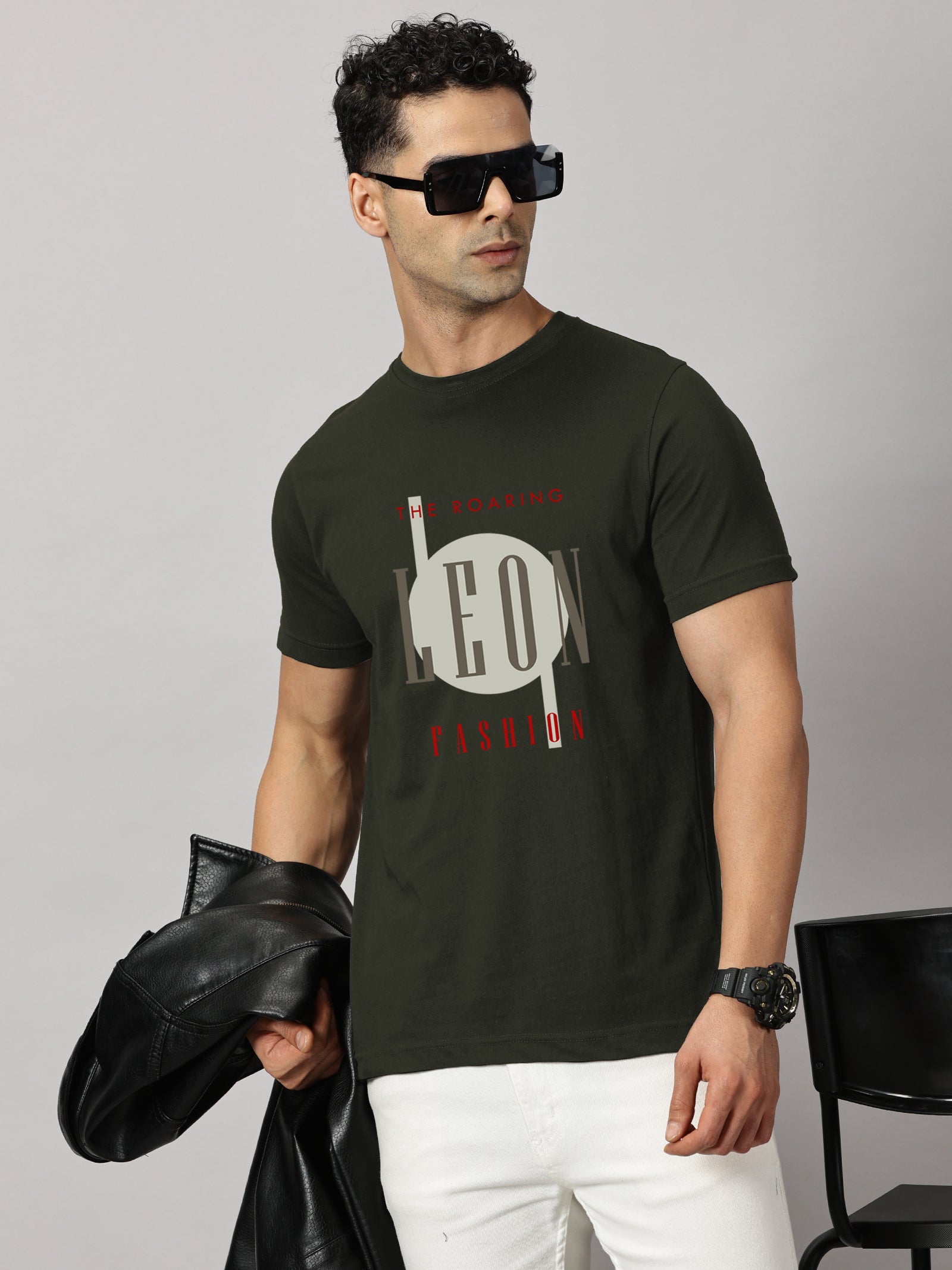 Basics : Leon Fashion Printed T-Shirt