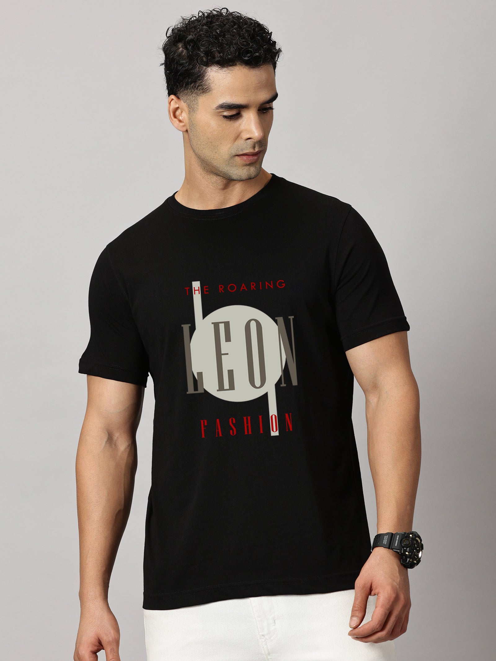 Basics : Leon Fashion Printed T-Shirt