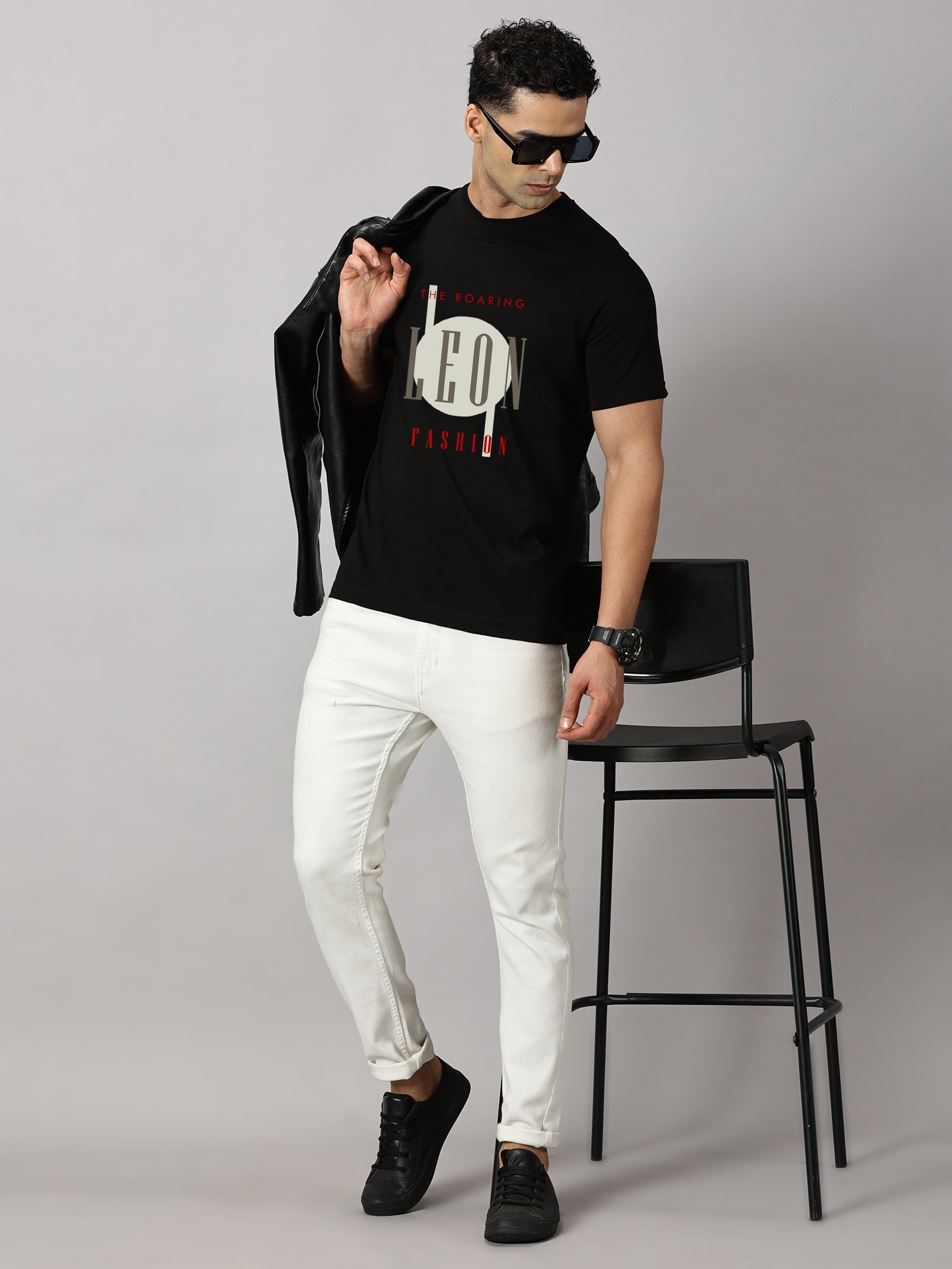Basics : Leon Fashion Printed T-Shirt