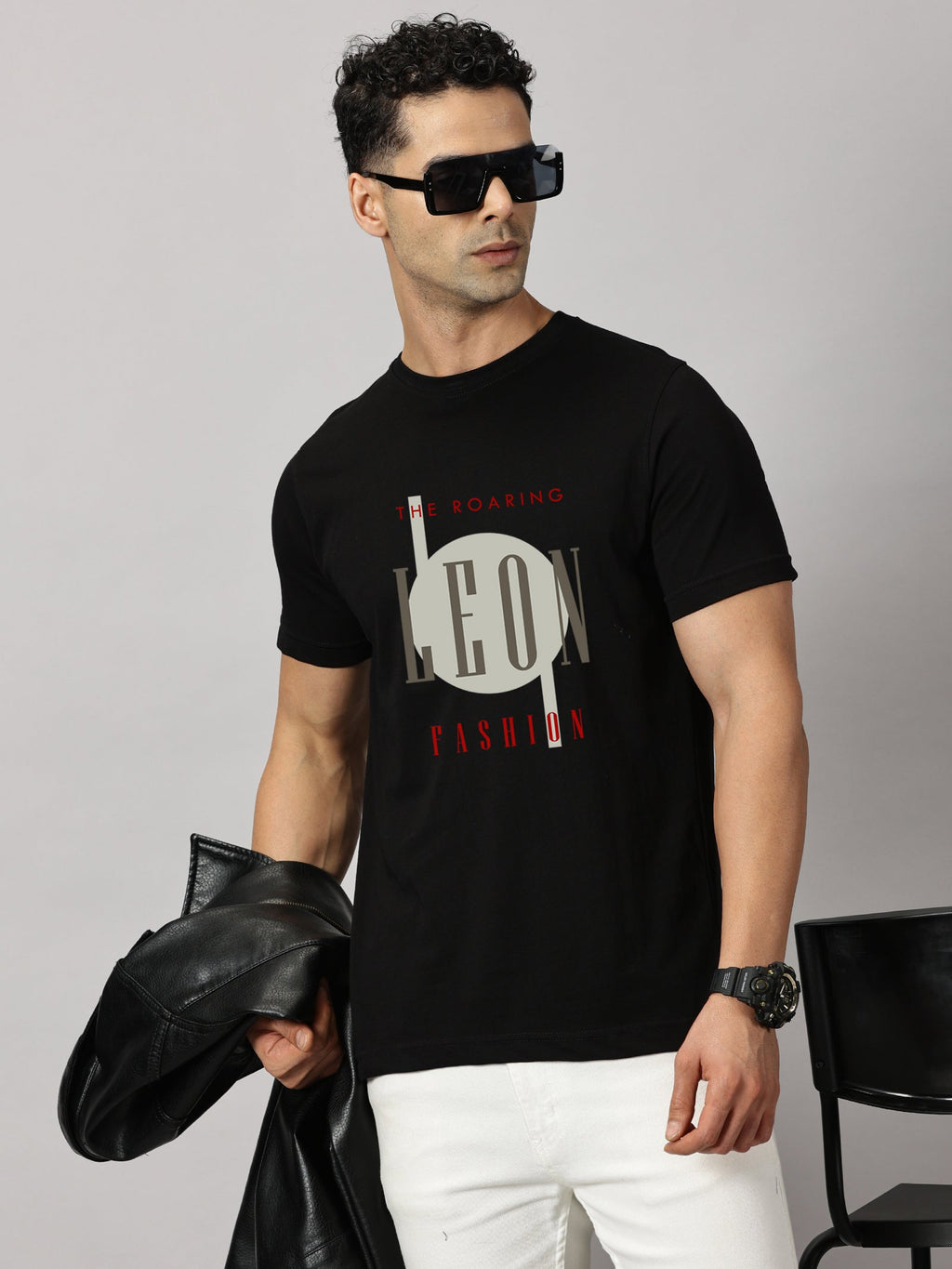 Basics : Leon Fashion Printed T-Shirt
