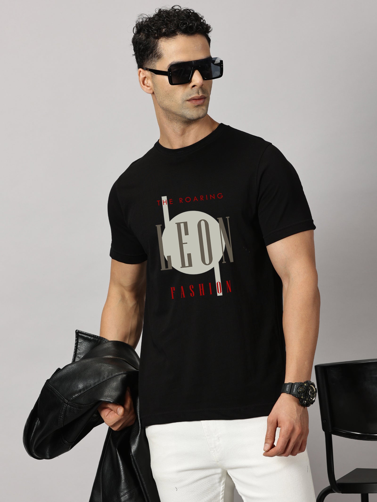 Basics : Leon Fashion Printed T-Shirt