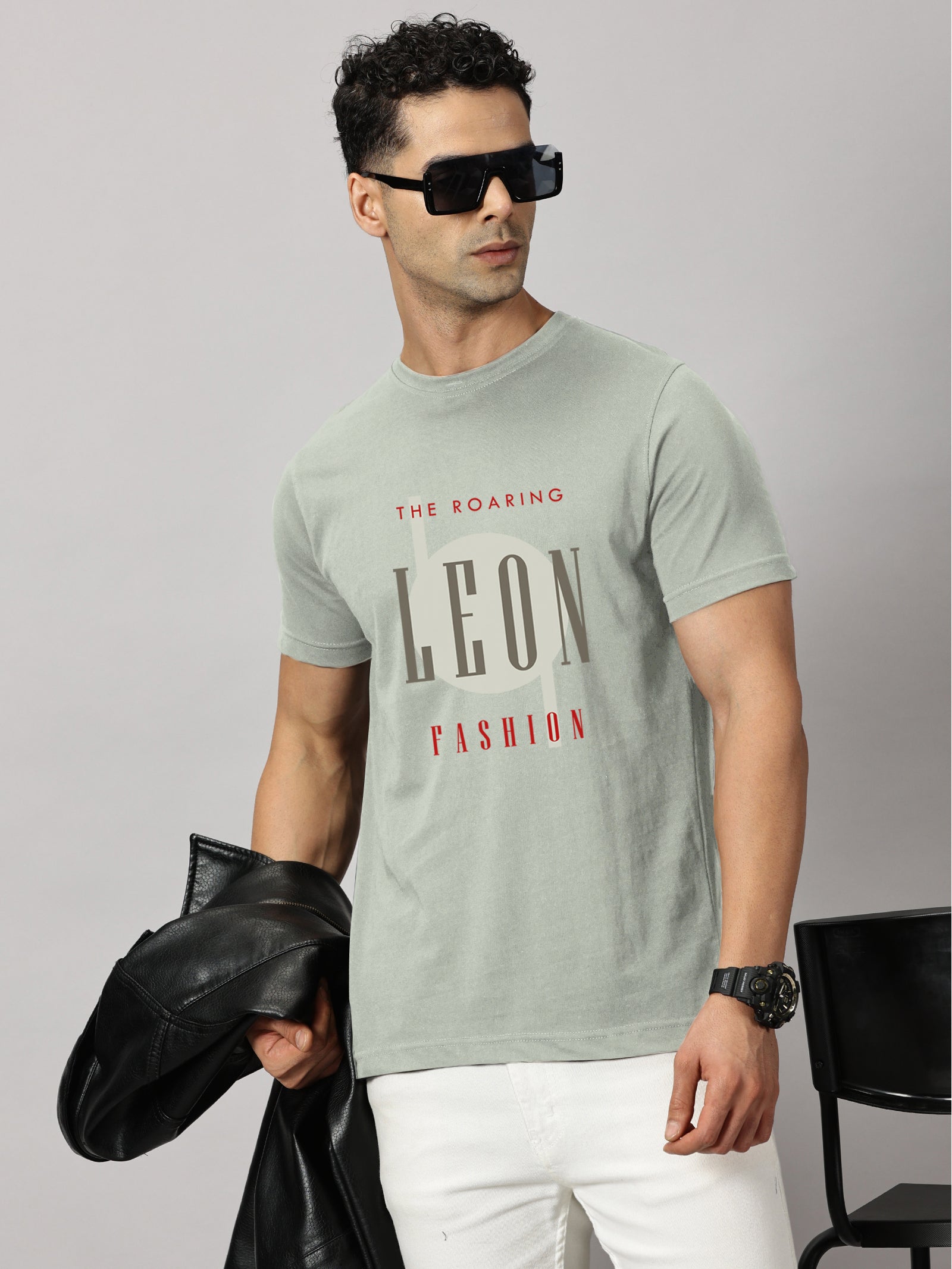 Basics : Leon Fashion Printed T-Shirt