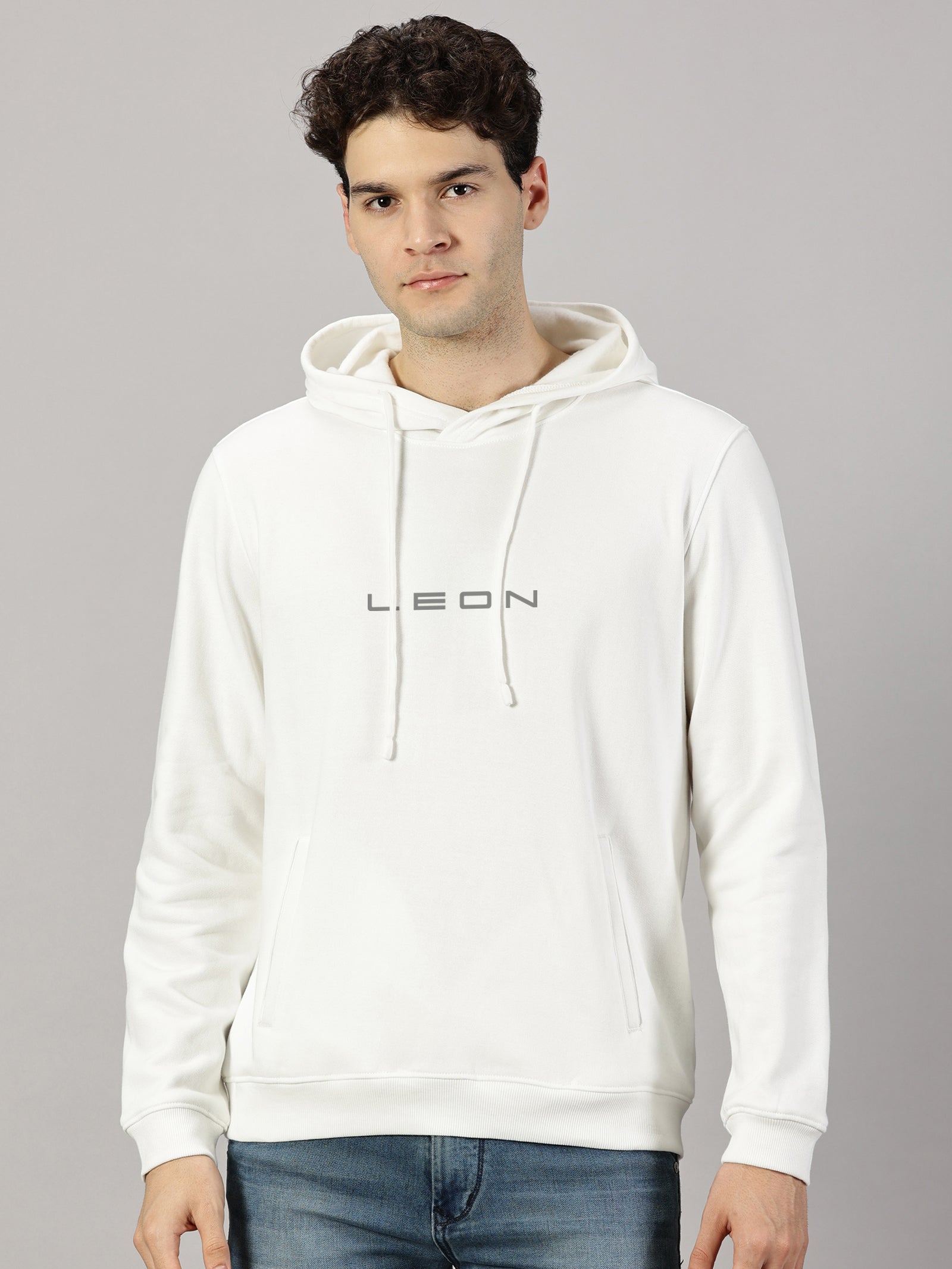Sweatshirt : LEON Printed Hoodie