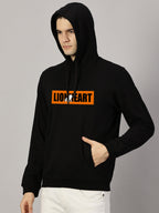 Sweatshirt : Lion Heart Printed Hoodie
