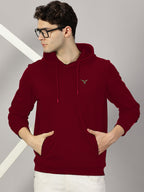 Sweatshirt :Solid Full Sleeve Hoodie