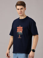 Oversized : Printed T-Shirt