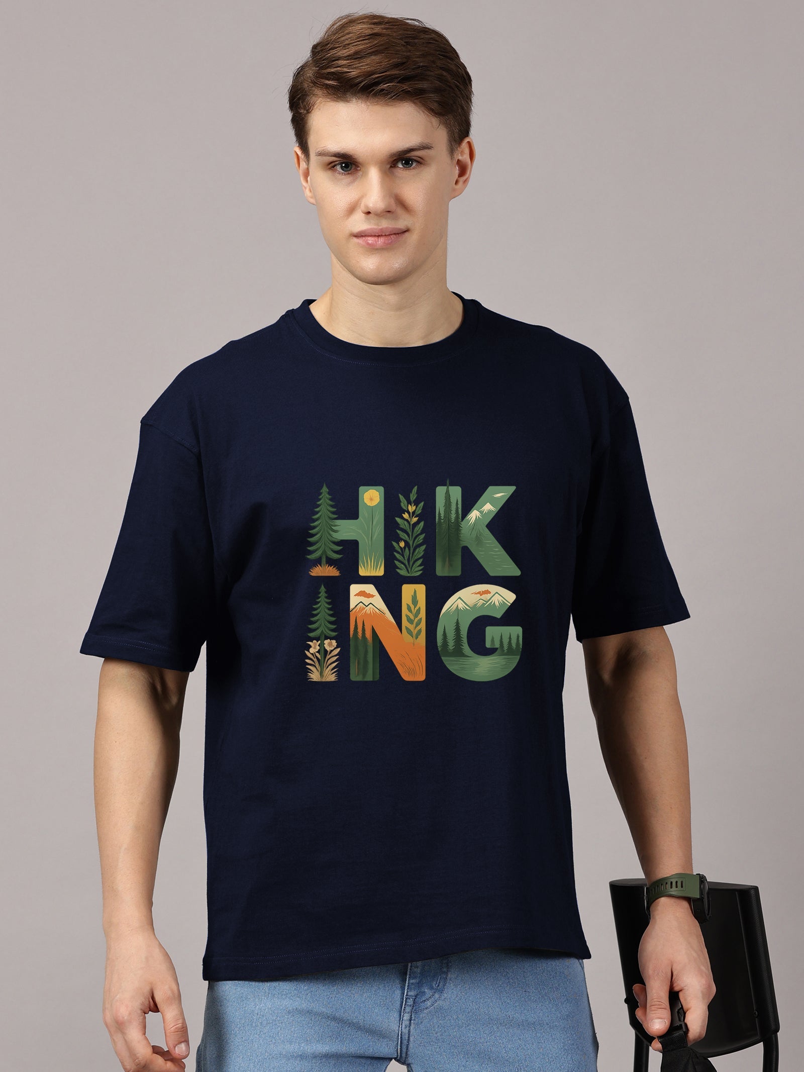 Oversized : Printed T-Shirt