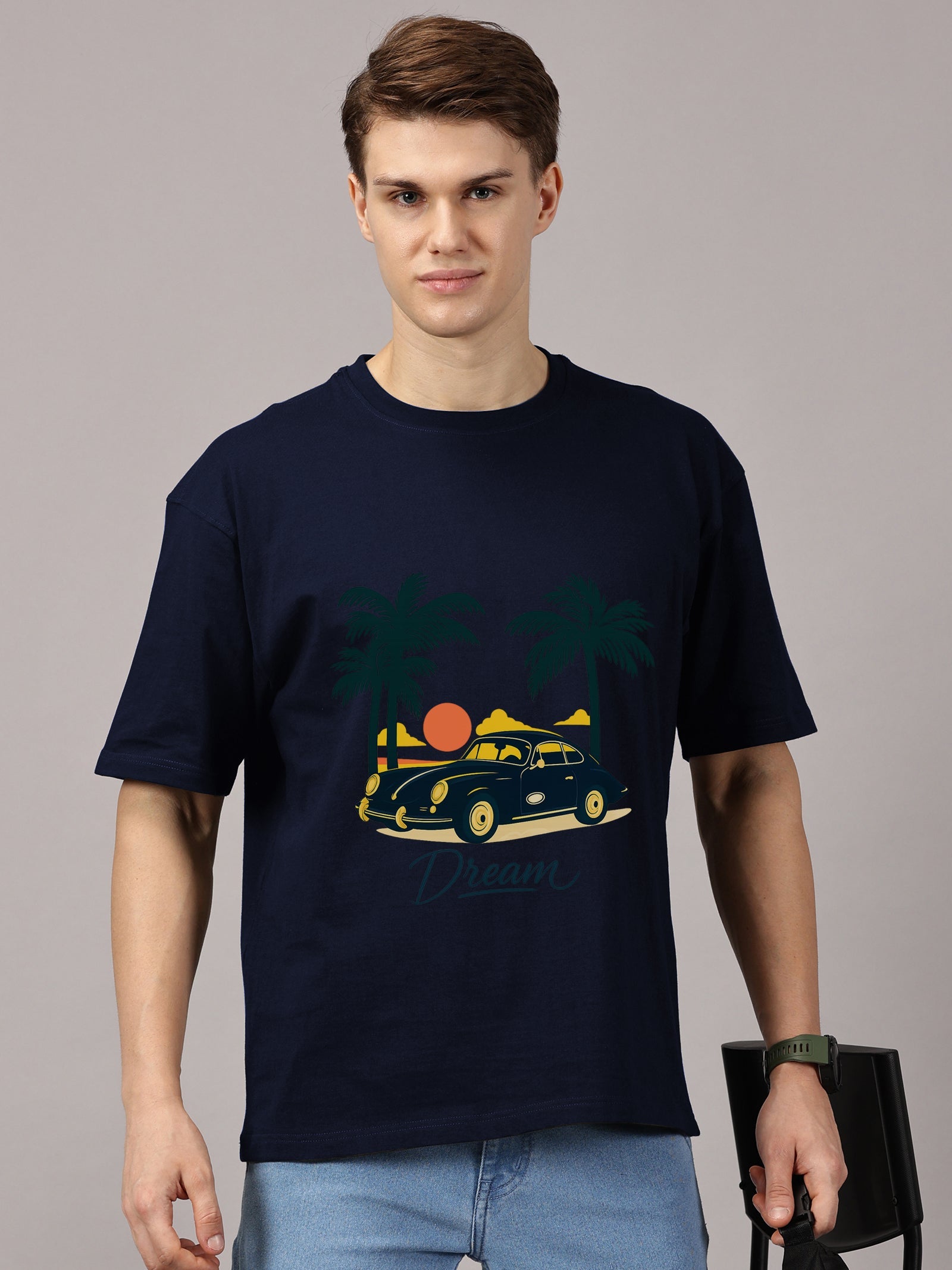 Oversized : Printed T-Shirt