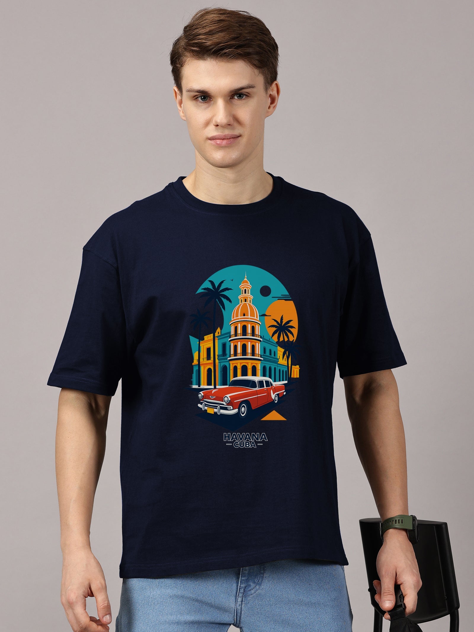 Oversized : Printed T-Shirt