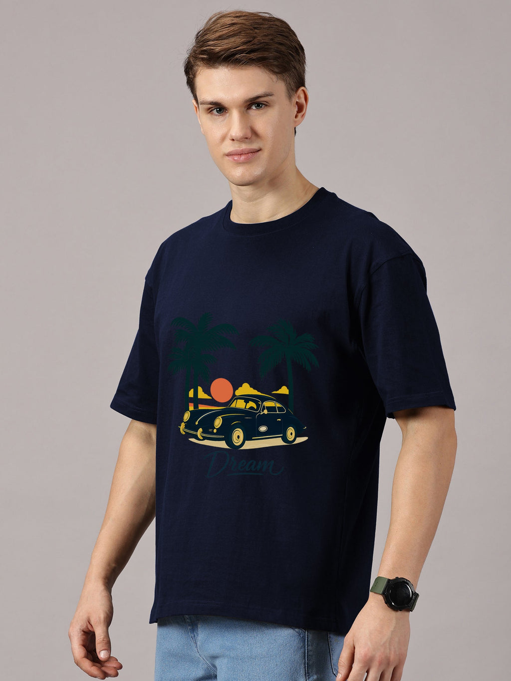 Oversized : Printed T-Shirt