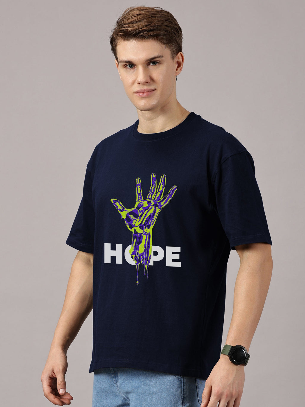 Oversized : Printed T-Shirt