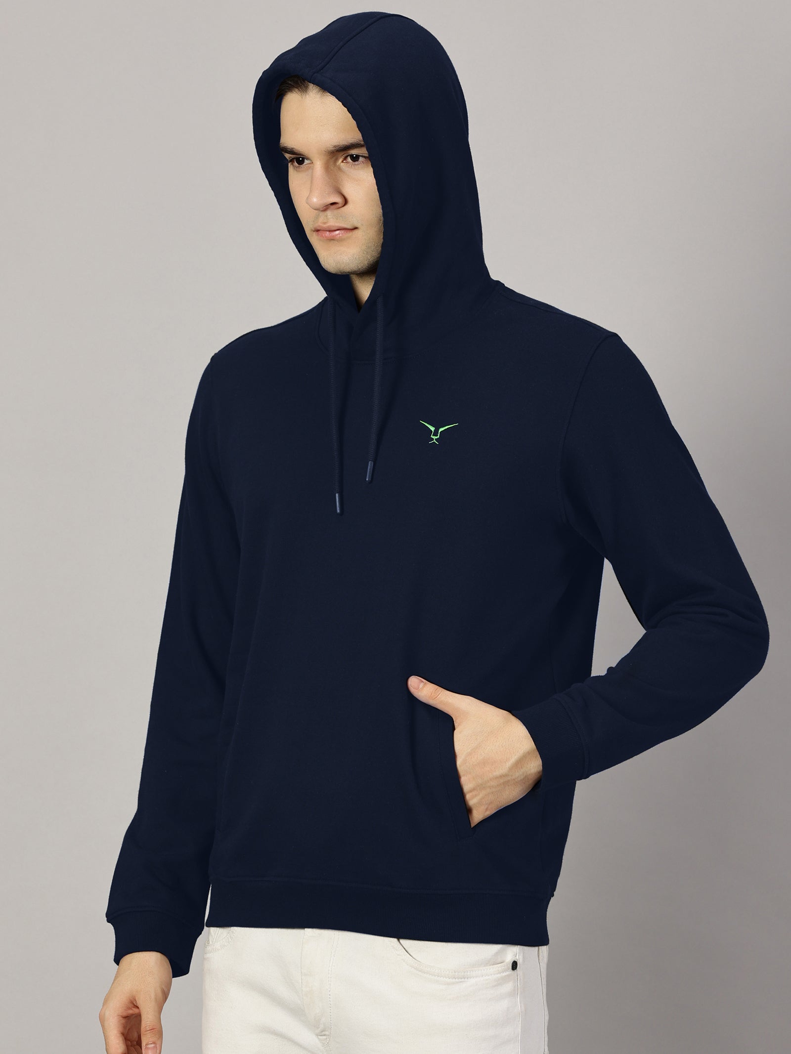 Sweatshirt :Solid Full Sleeve Hoodie