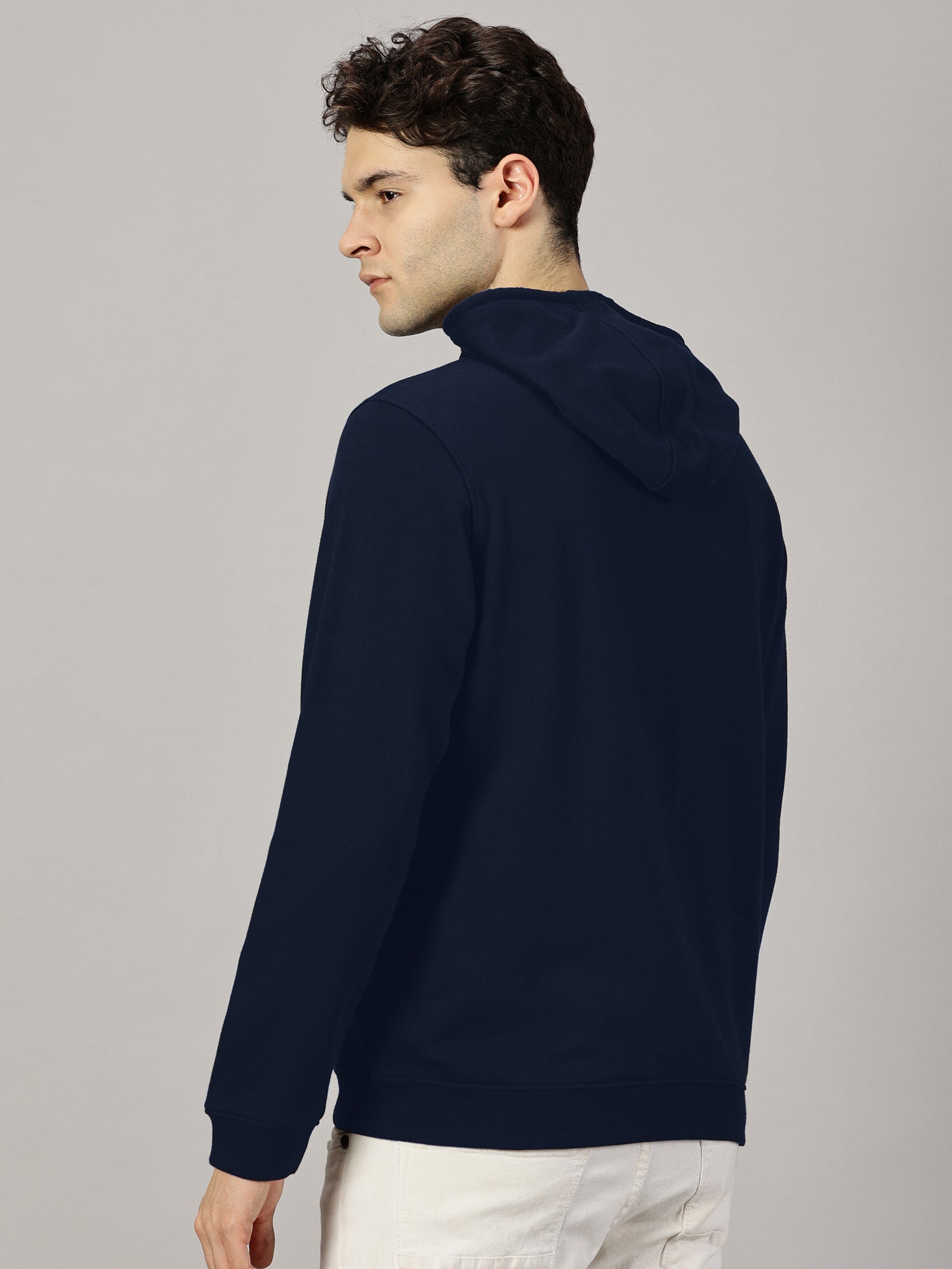 Sweatshirt :Solid Full Sleeve Hoodie