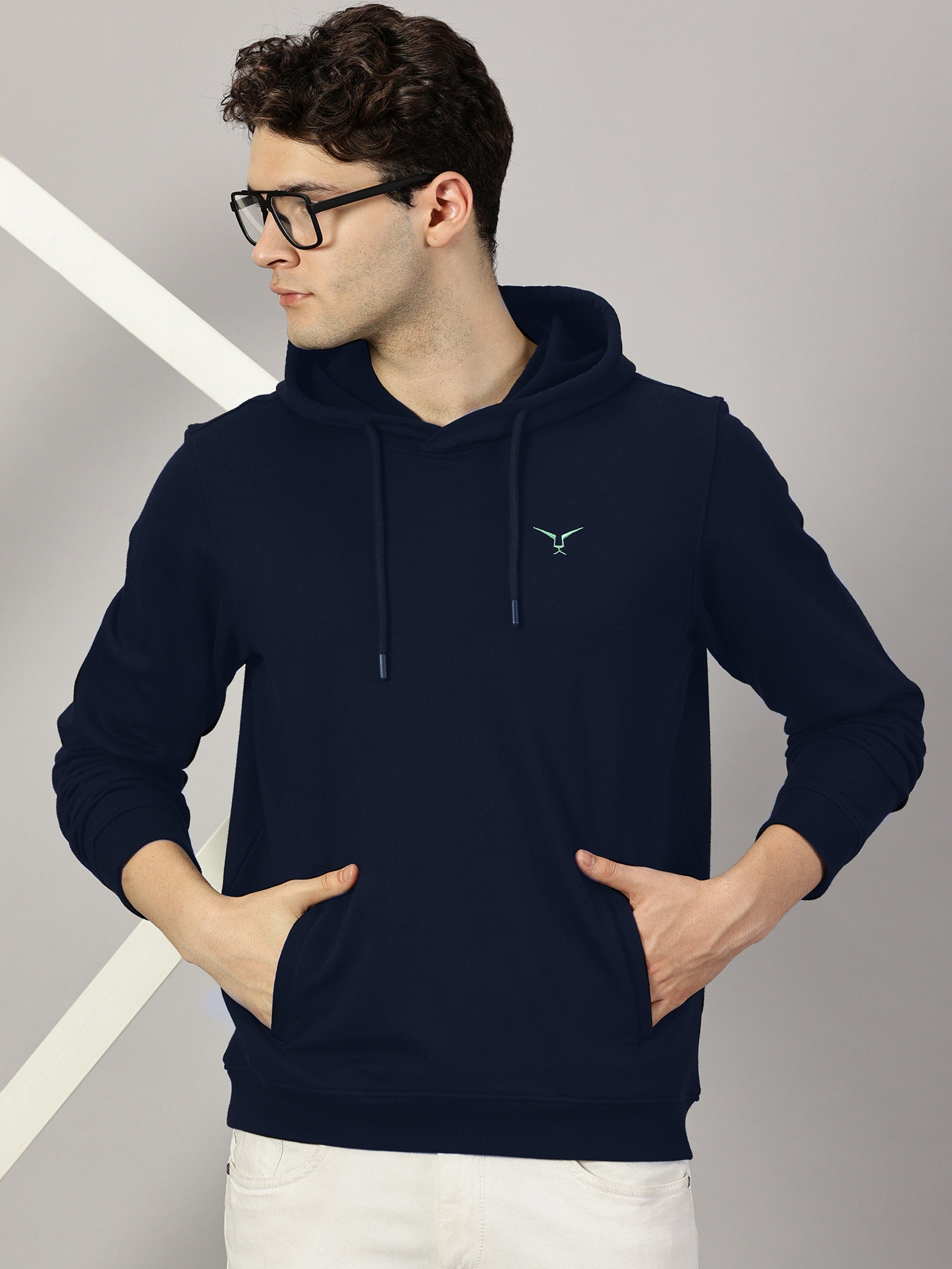 Sweatshirt :Solid Full Sleeve Hoodie